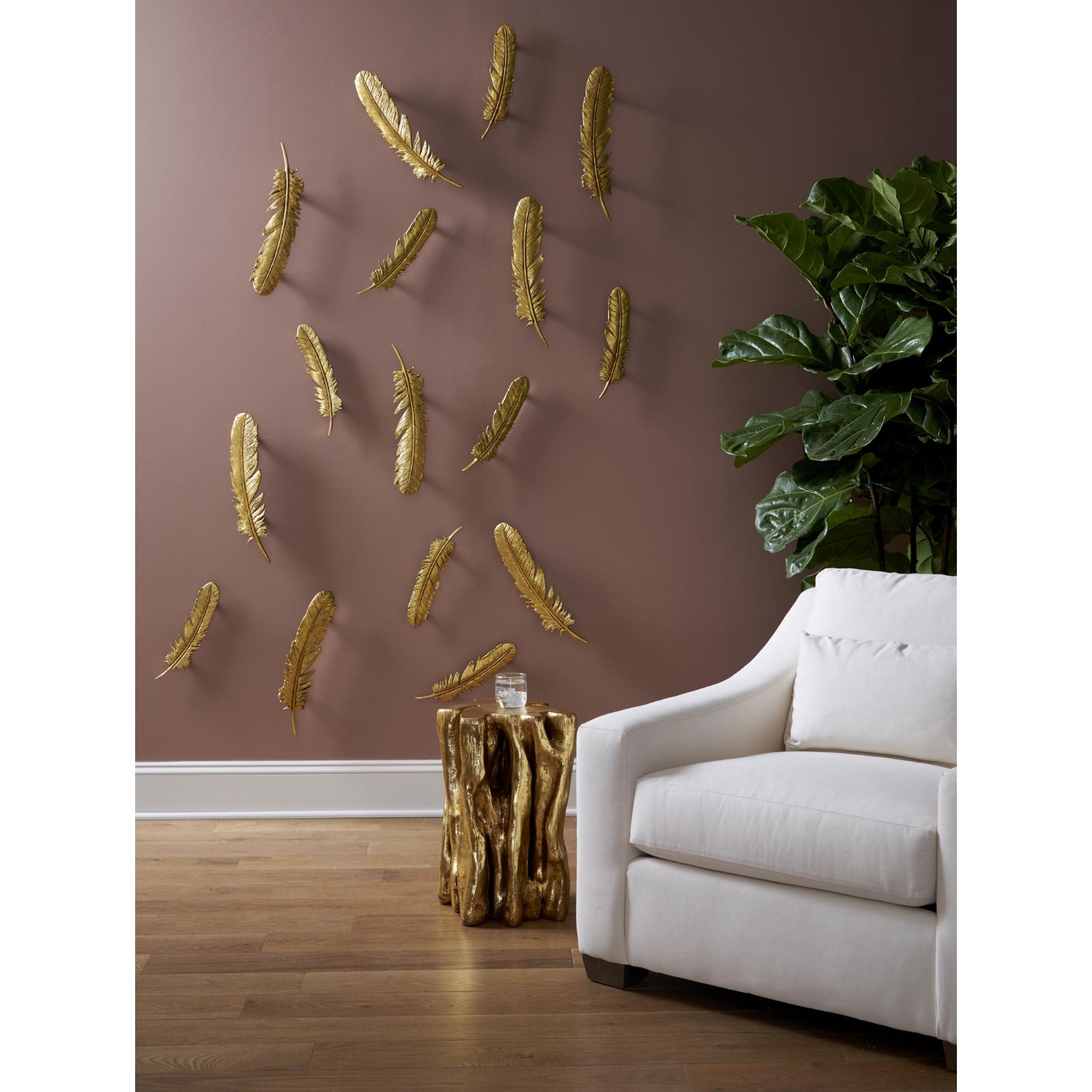 Feathers Wall Art - Set of 2