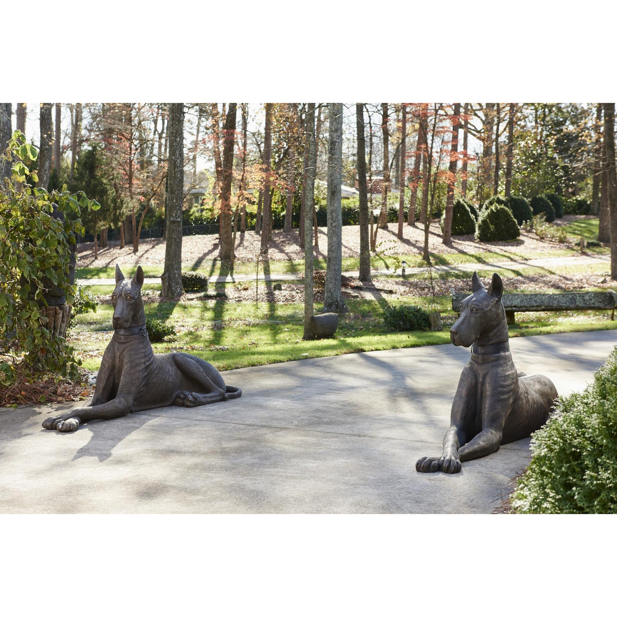 Great Dane Left Sculpture by Phillips Collection