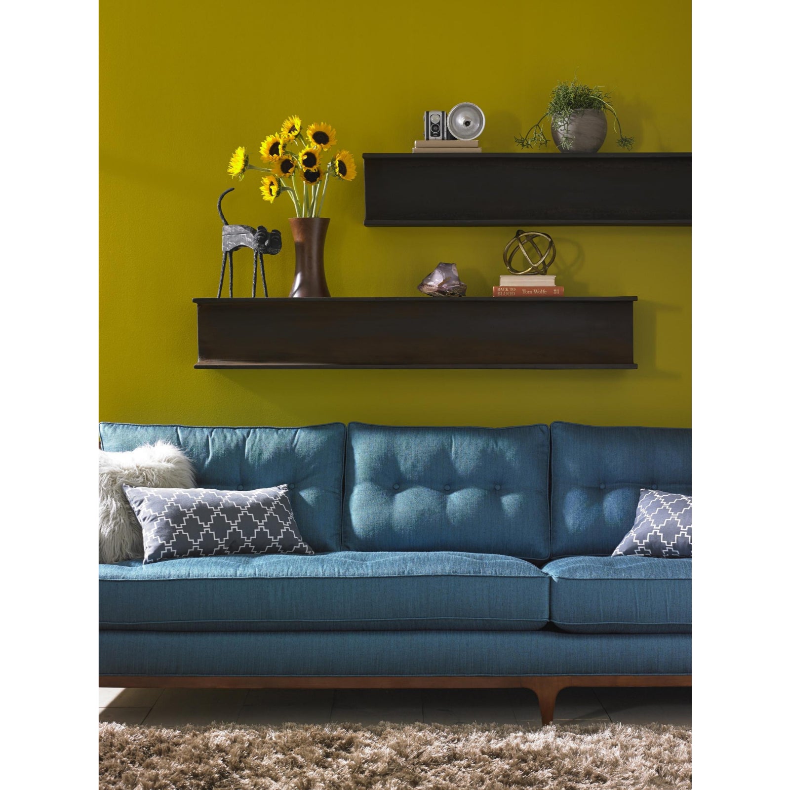 I-Beam Wall Shelf