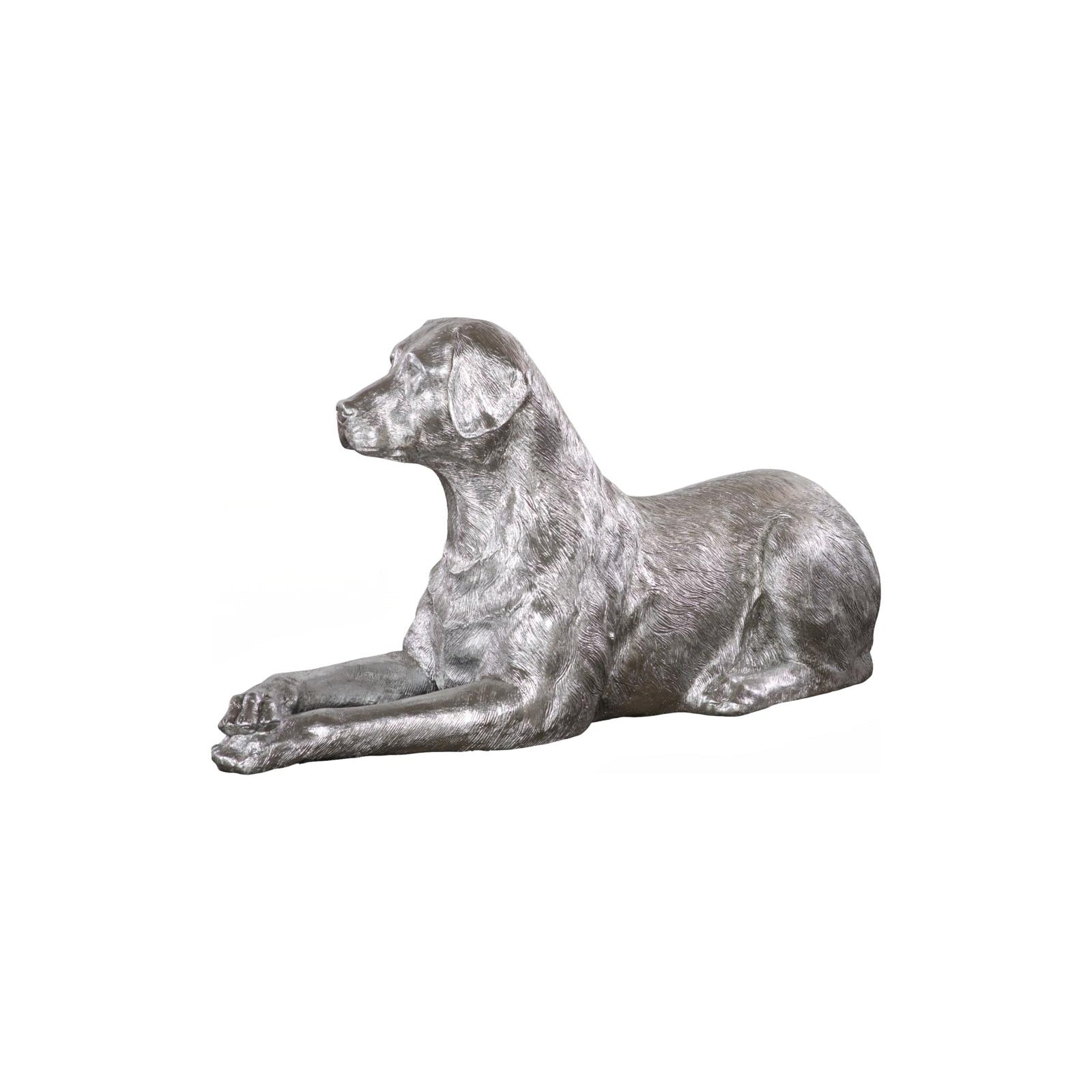 Labrador Laying Dog Sculpture