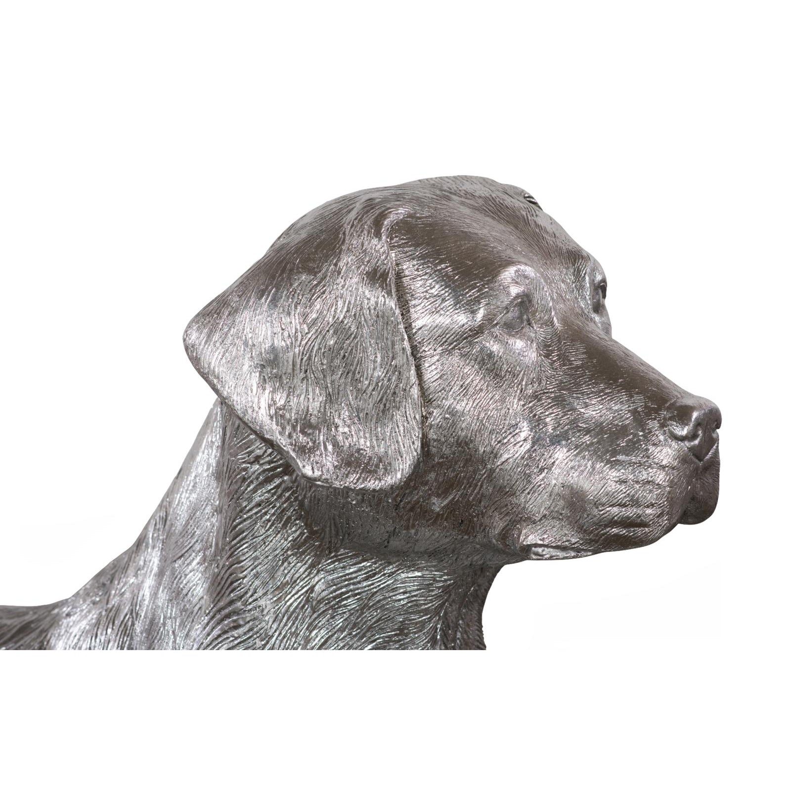 Labrador Laying Dog Sculpture