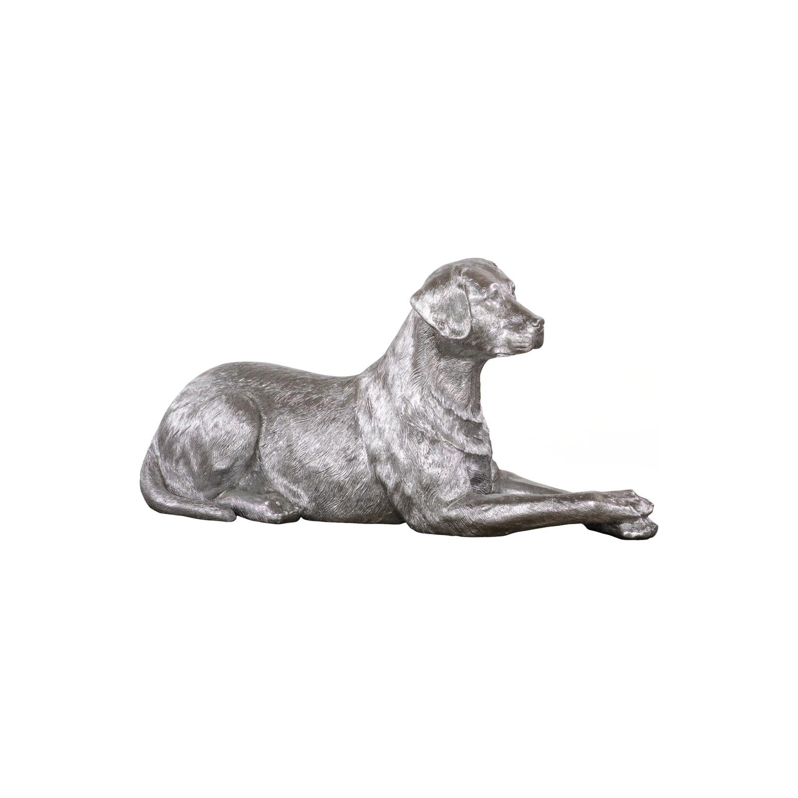 Labrador Laying Dog Sculpture