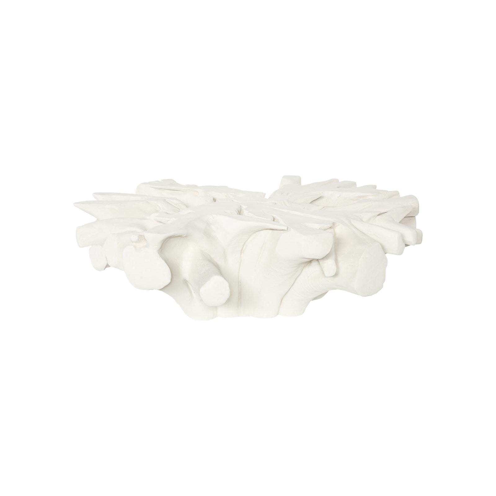 Sono Cast Root Coffee Table with Glass