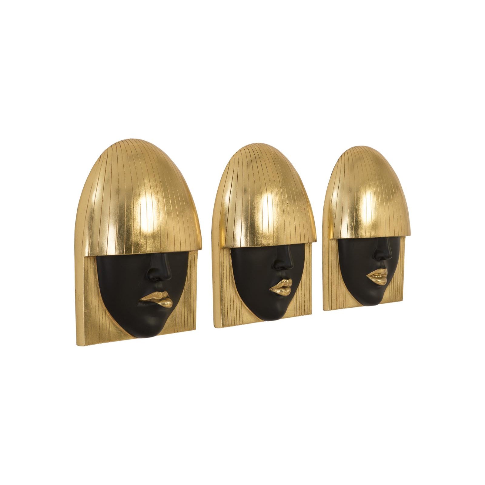 Fashion Faces Small Wall Art - Set of 3