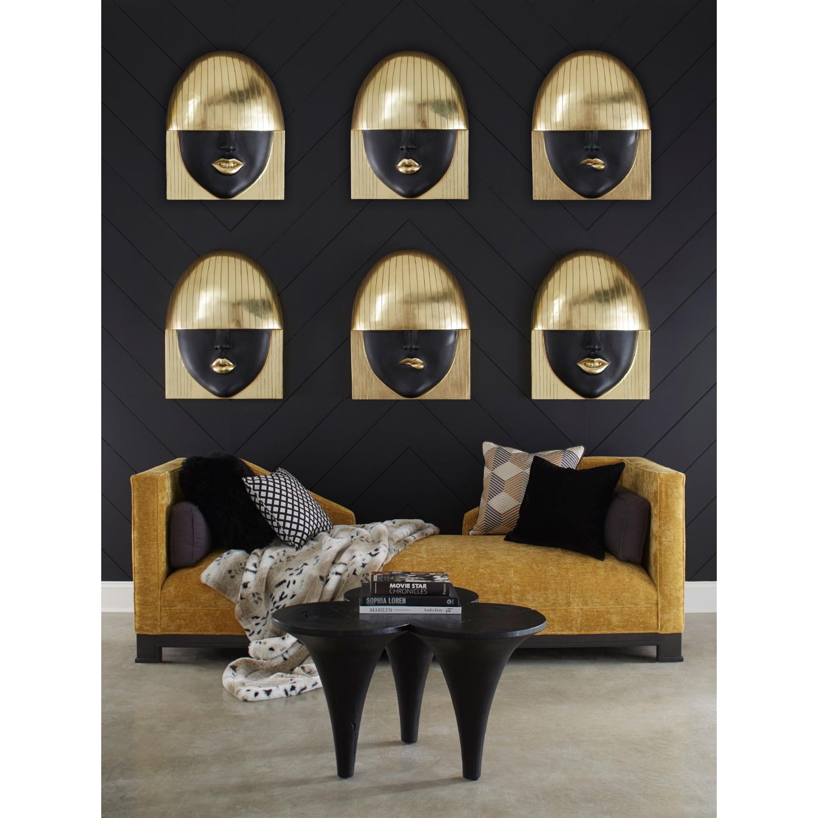 Fashion Faces Large Wall Art - Pout