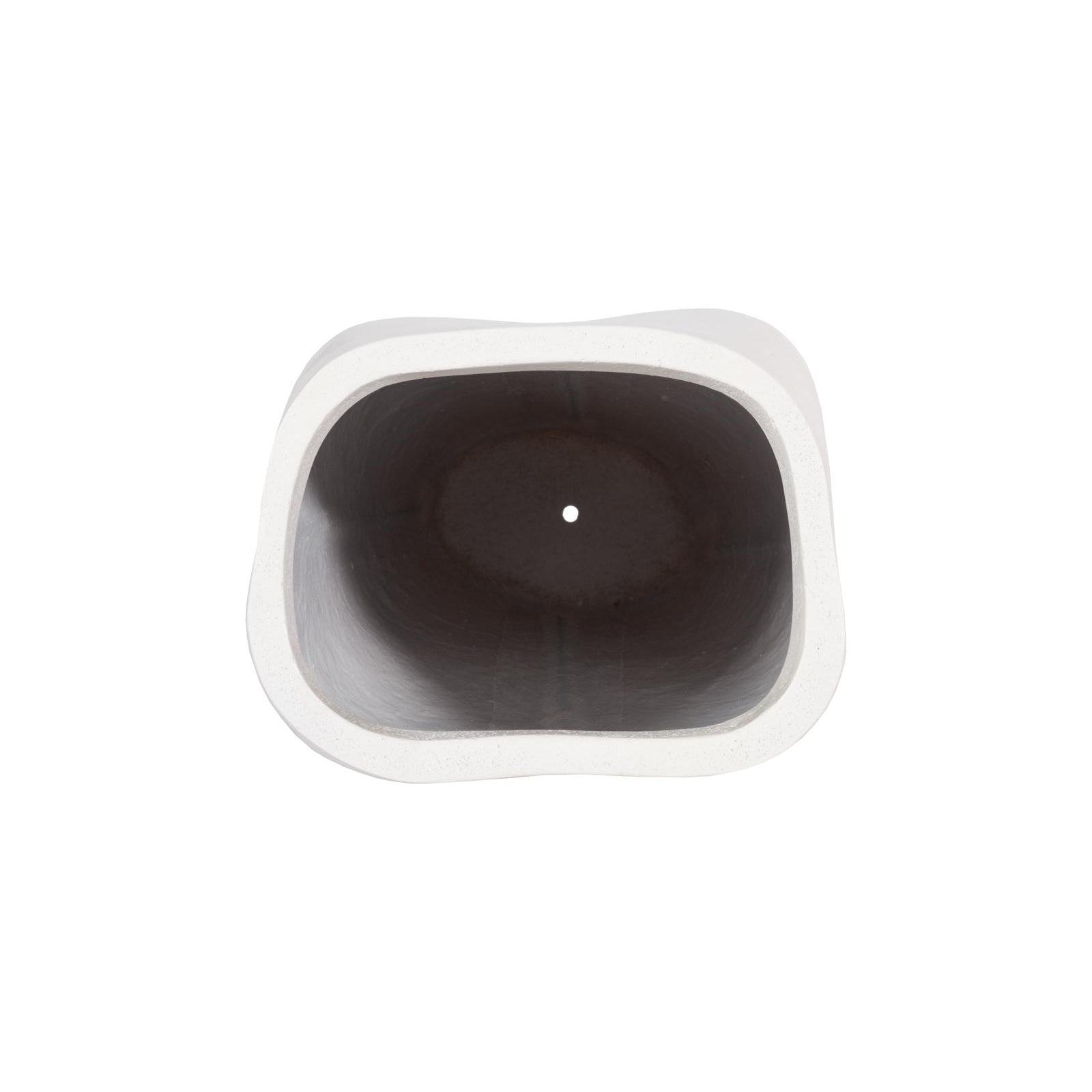 Amorphous Planter - White