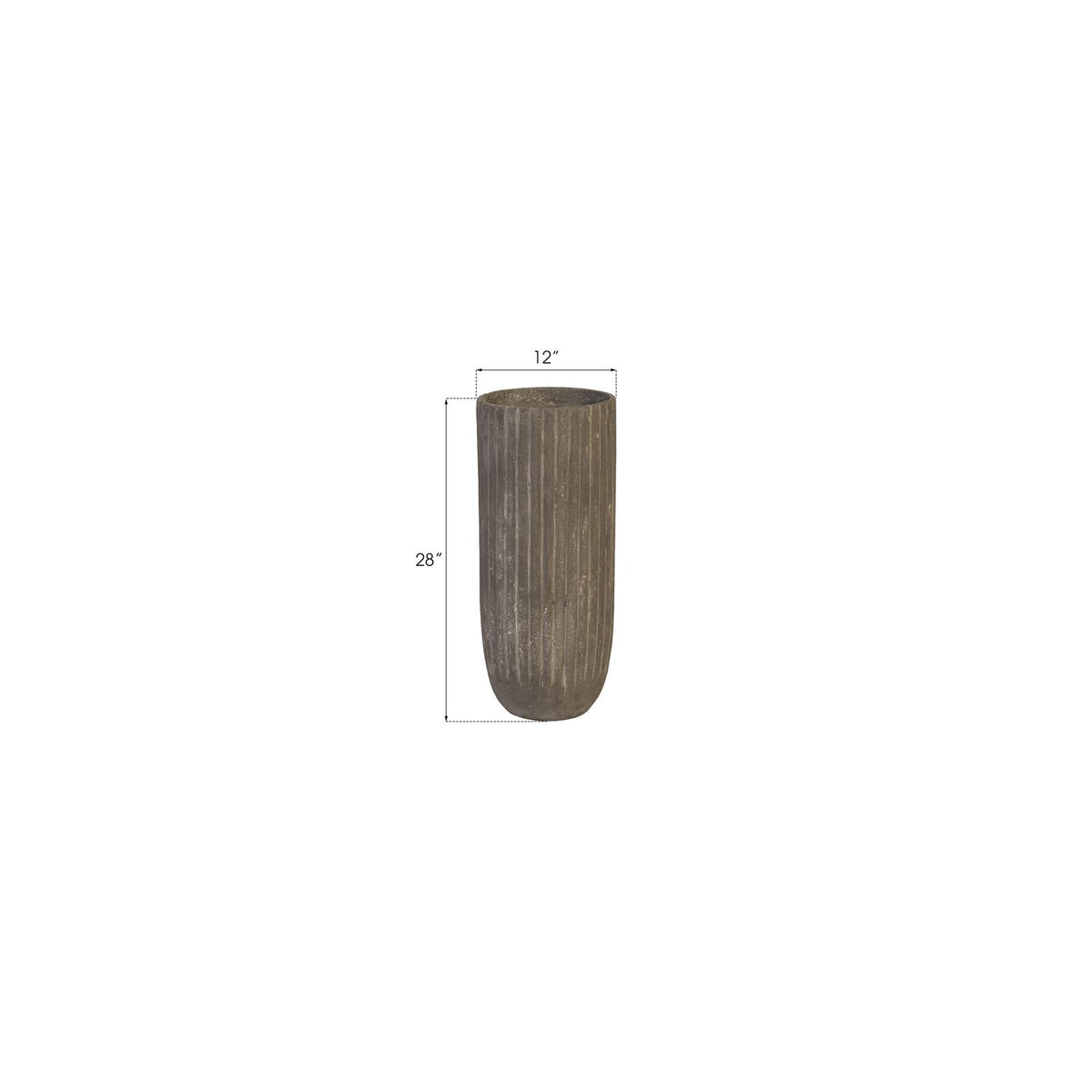 Fluted Planter by Phillips Collection