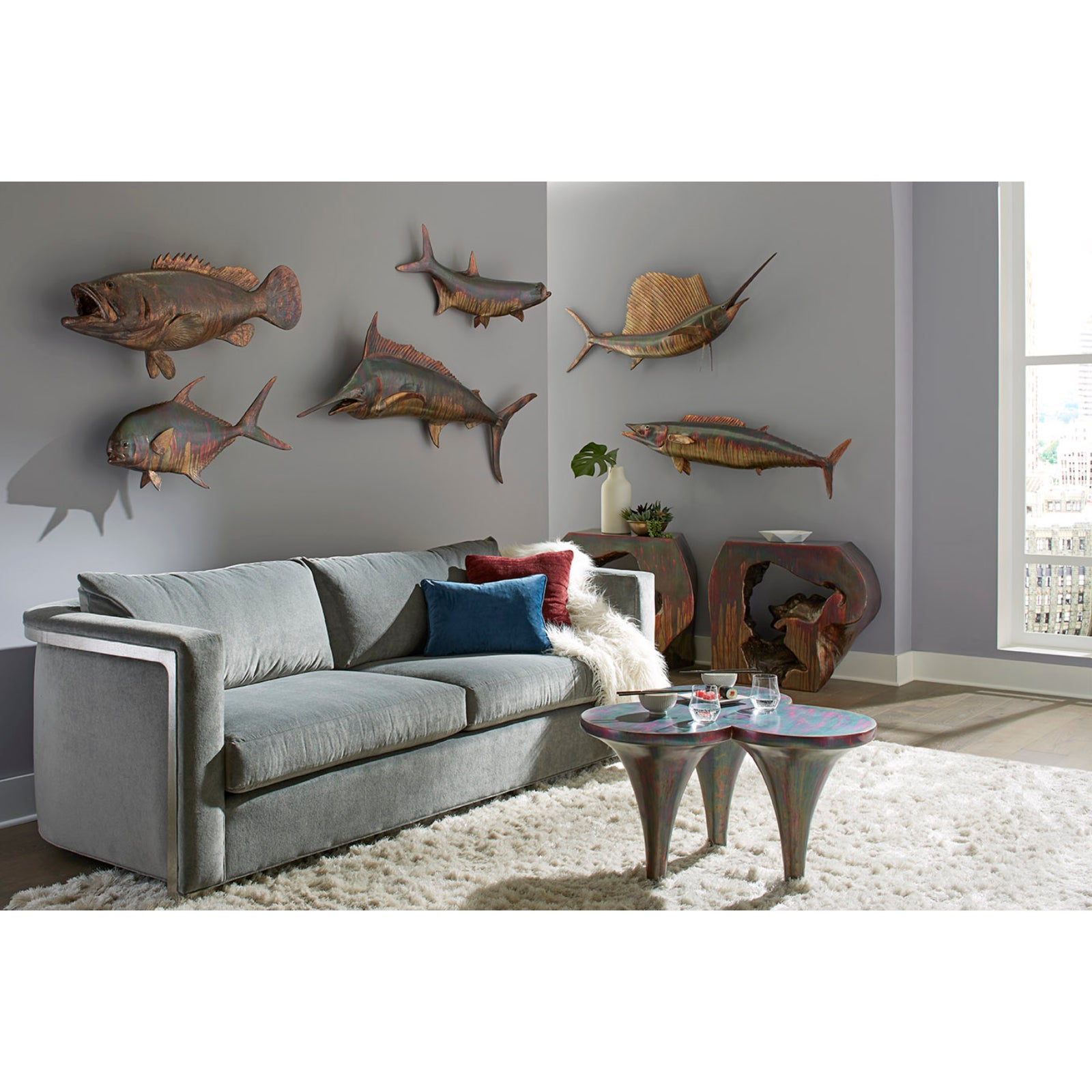 Permit Fish Wall Sculpture