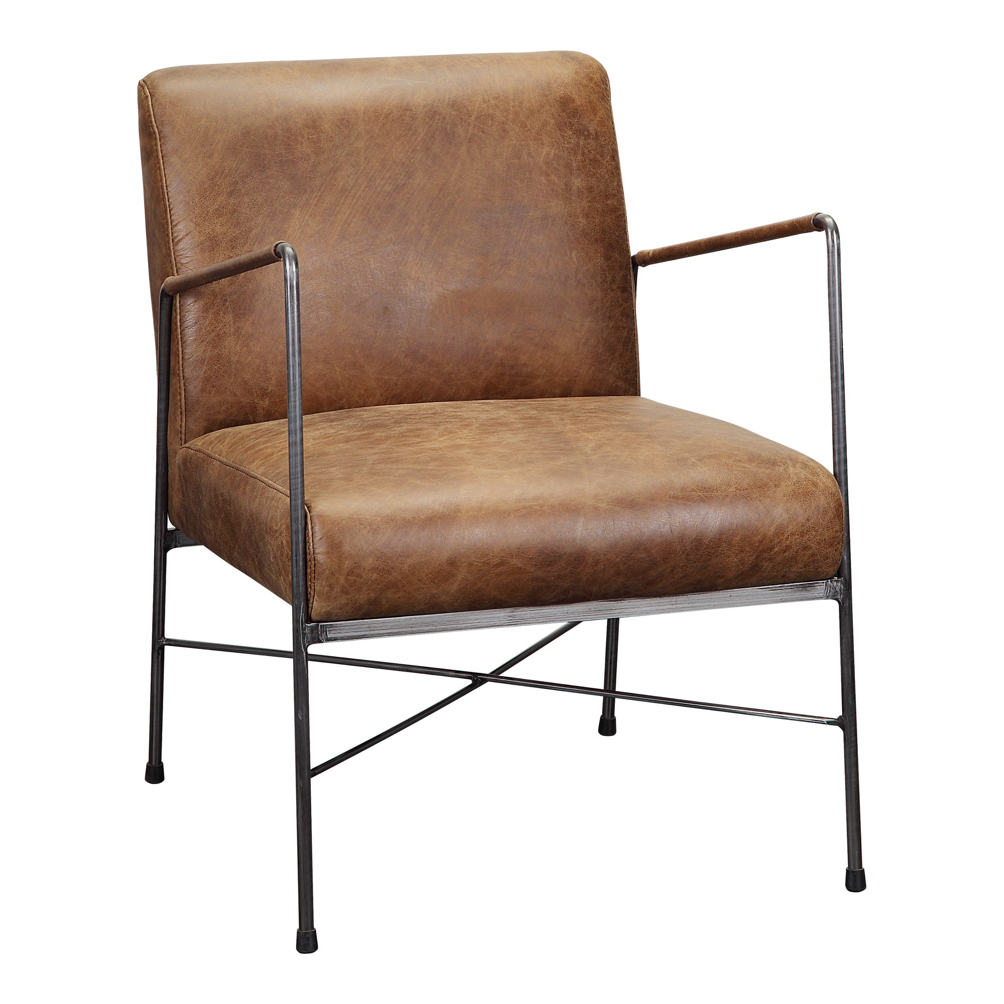 Dagwood Leather Armchair Occasional Chairs Moe's Four Hands, Mid Century Modern Furniture, Old Bones Furniture Company, Old Bones Co, Modern Mid Century, Designer Furniture, Furniture Sale, Warehouse Furniture Sale, Dagwood Leather Armchair Sale, https://www.oldbonesco.com/