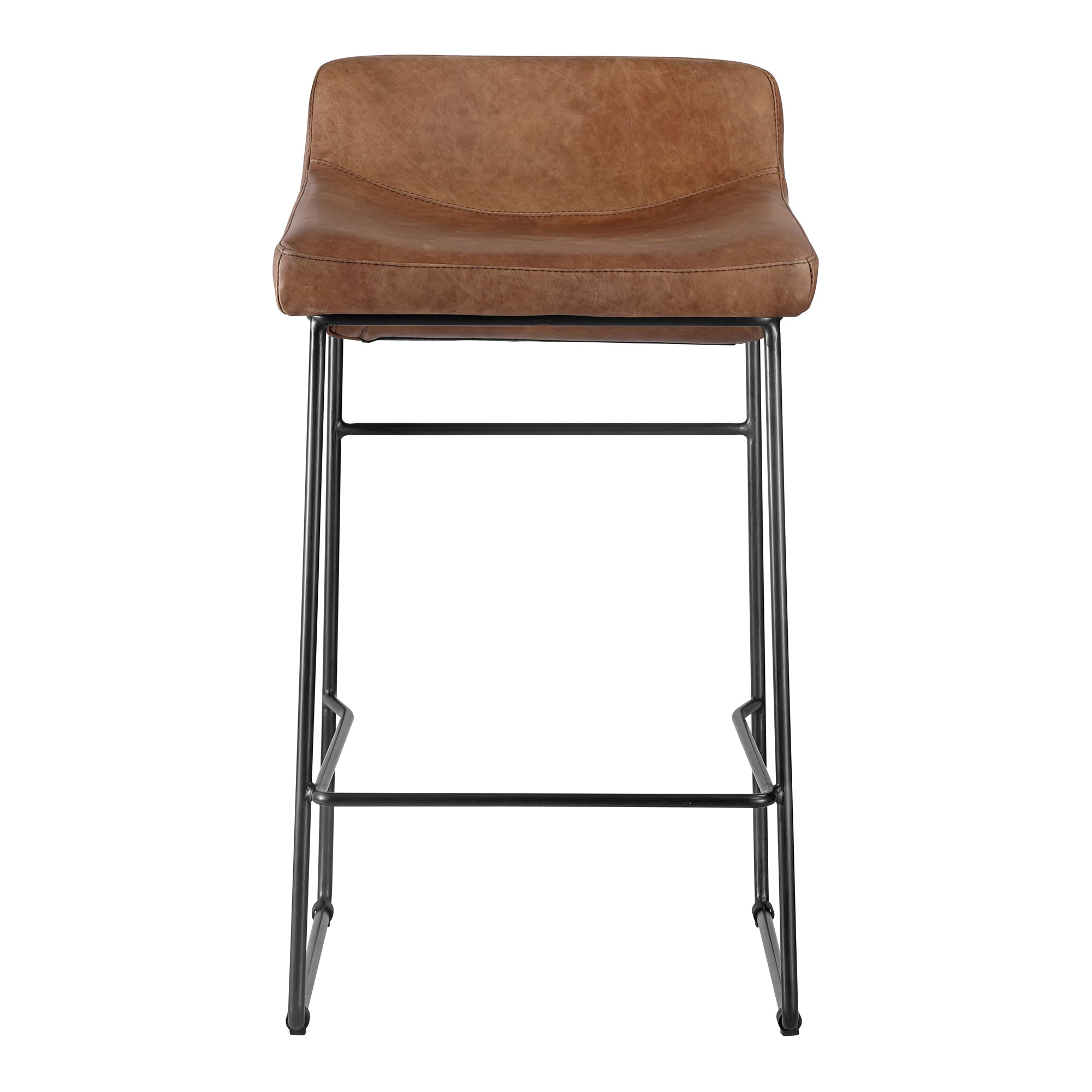 Starlet Counter Stool Open Road Leather - Set of Two Counter Stool Moe's Four Hands, Mid Century Modern Furniture, Old Bones Furniture Company, Old Bones Co, Modern Mid Century, Designer Furniture, Furniture Sale, Warehouse Furniture Sale, Starlet Counter Stool Open Road Leather - Set of Two Sale, https://www.oldbonesco.com/