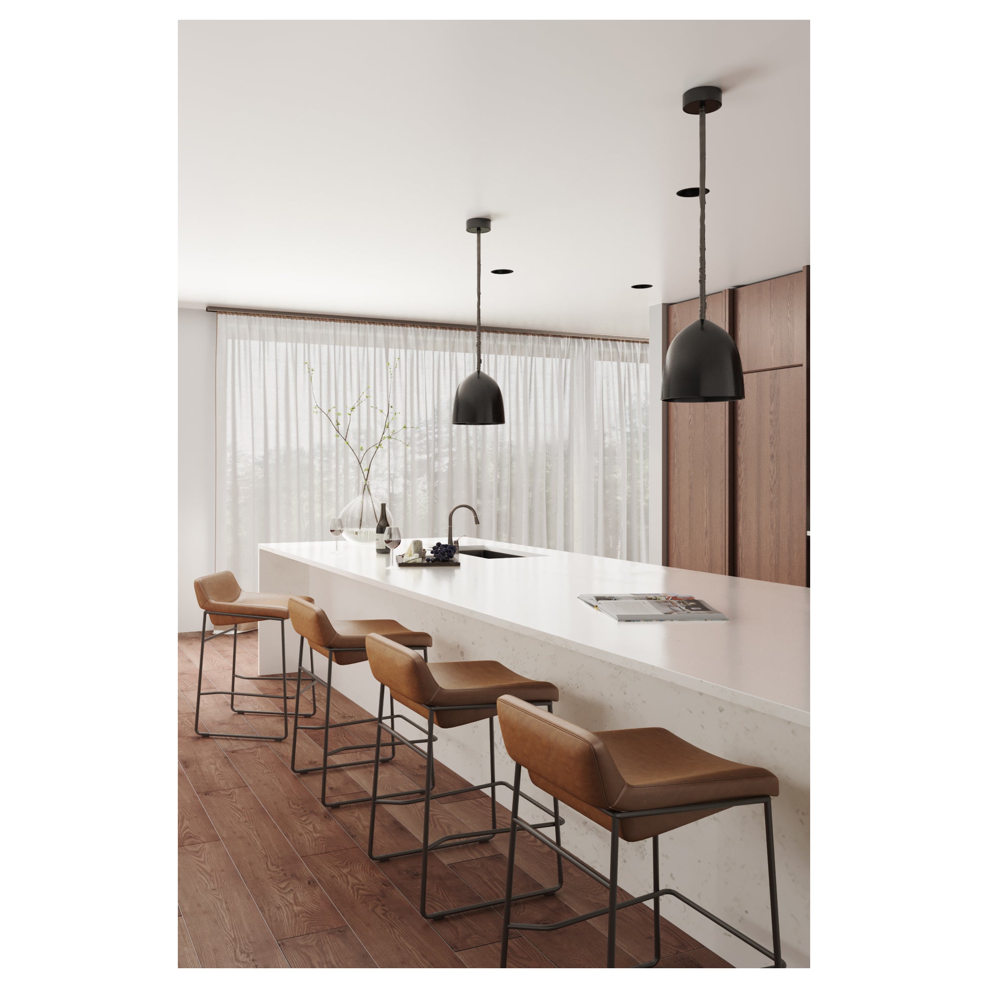 Starlet Counter Stool Open Road Leather - Set of Two Counter Stool Moe's Four Hands, Mid Century Modern Furniture, Old Bones Furniture Company, Old Bones Co, Modern Mid Century, Designer Furniture, Furniture Sale, Warehouse Furniture Sale, Starlet Counter Stool Open Road Leather - Set of Two Sale, https://www.oldbonesco.com/