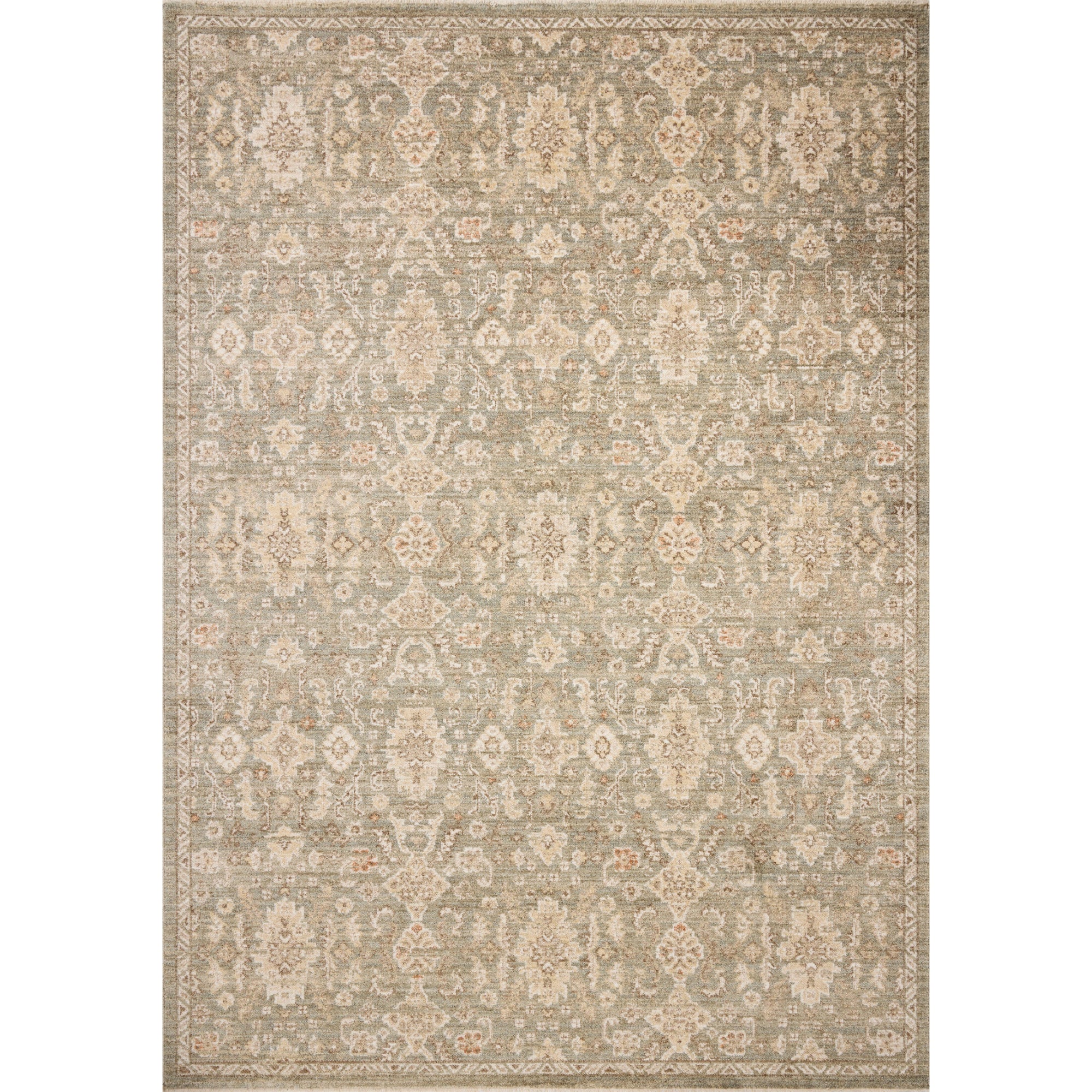 Chris Loves Julia x Loloi Palma Lagoon/Natural Rug
