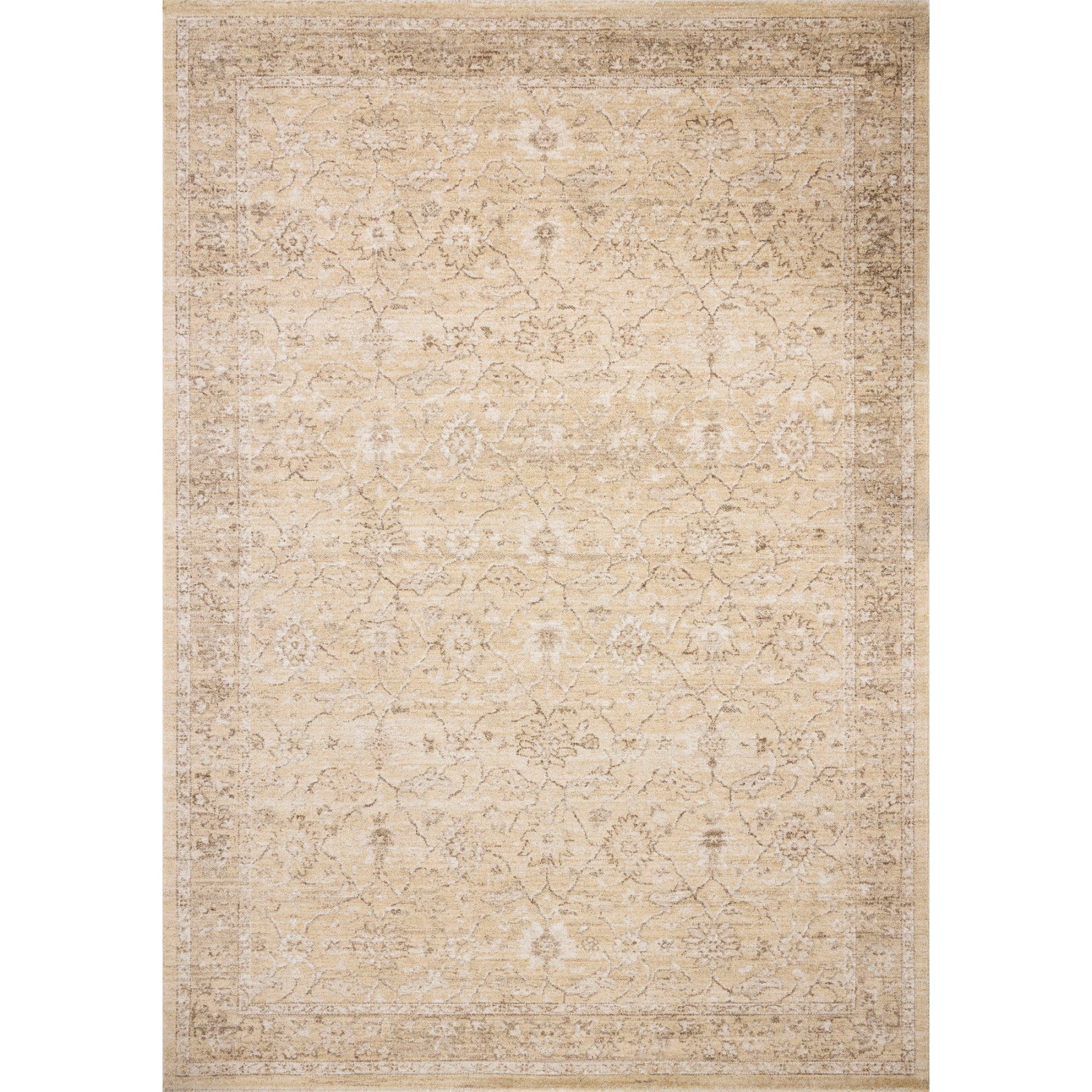 Chris Loves Julia x Loloi Palma Wheat/Bark Rug