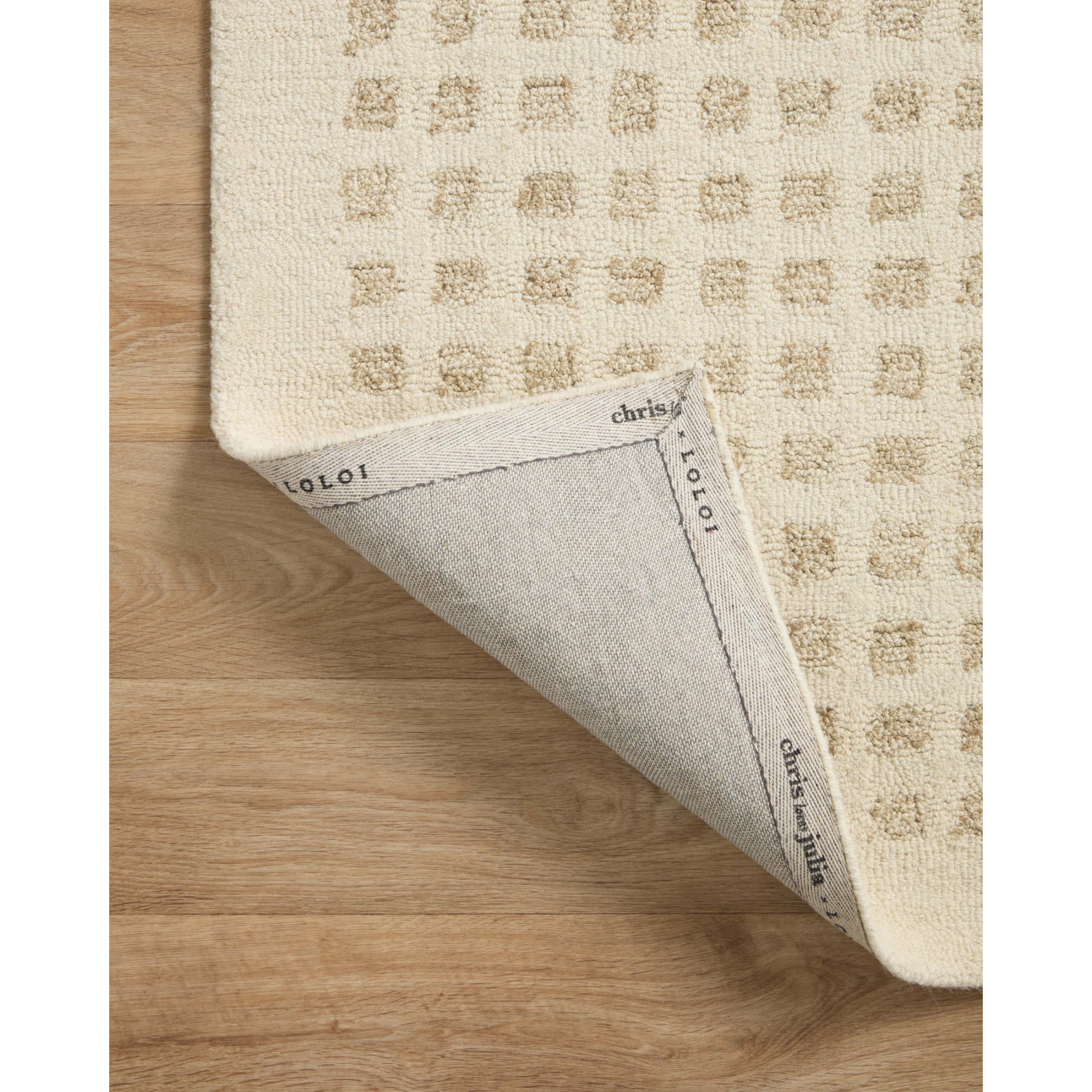 Chris Loves Julia x Loloi Polly Ivory/Natural Rug