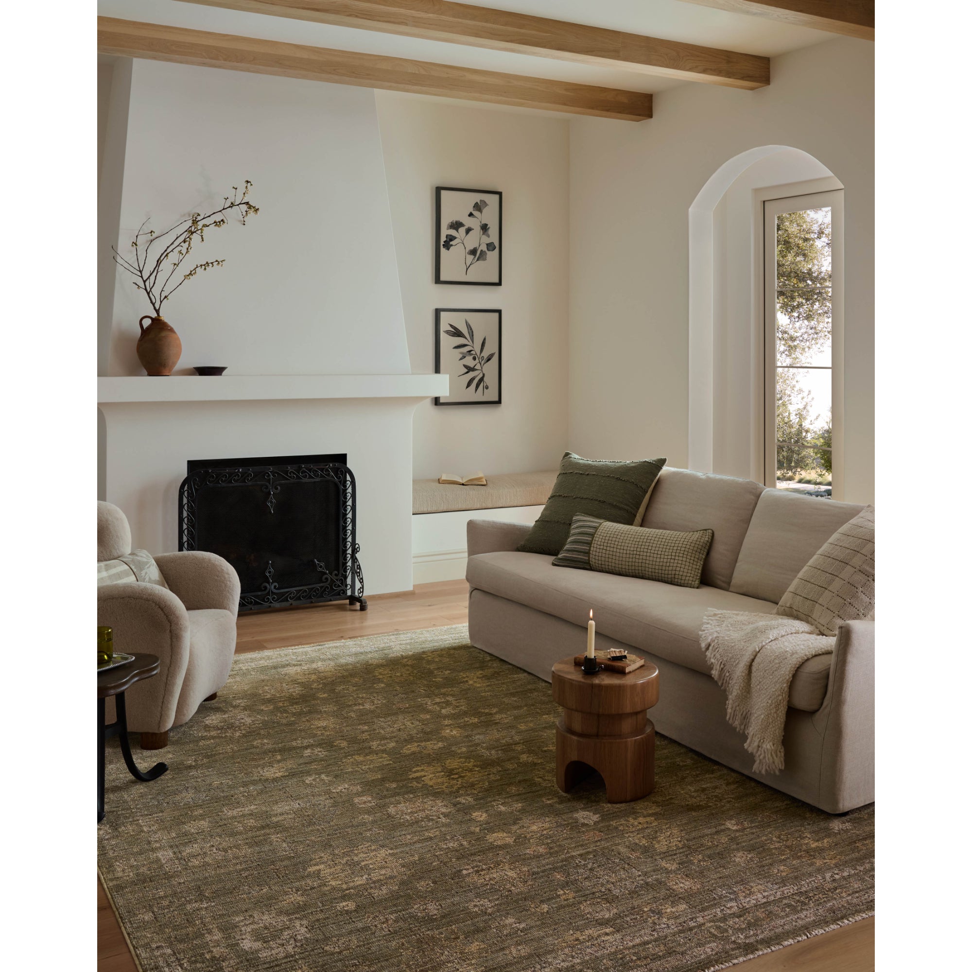 Loloi Priscilla Olive/Sand Rug