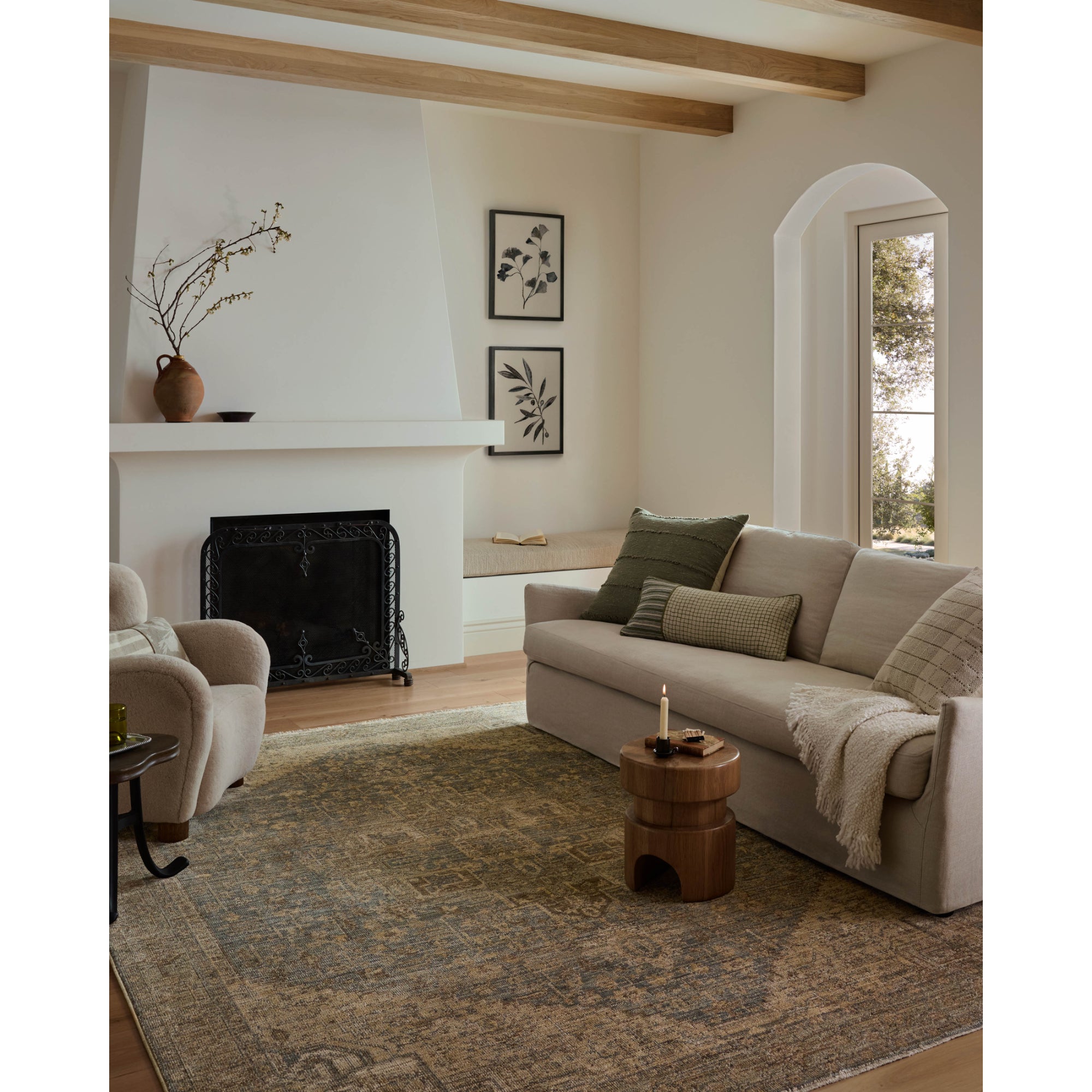 Loloi Priscilla Blue/Bark Rug