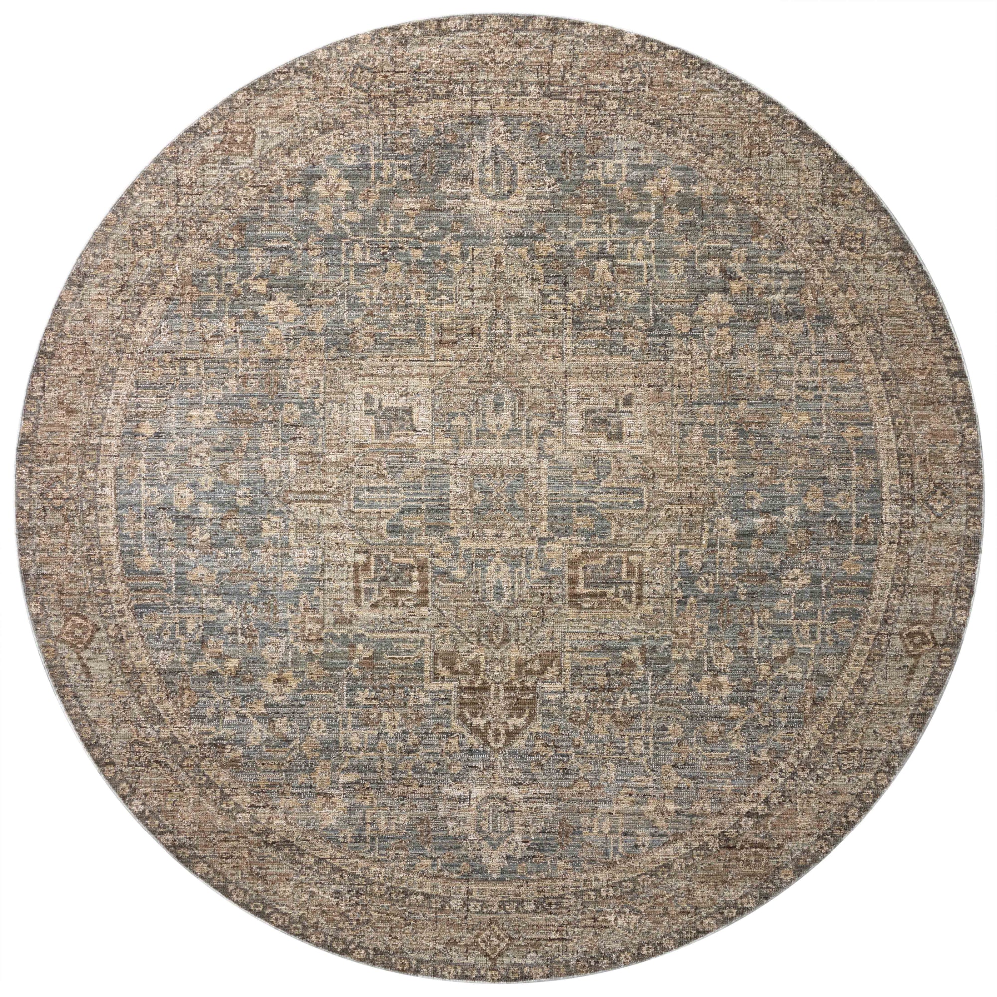 Loloi Priscilla Blue/Bark Rug