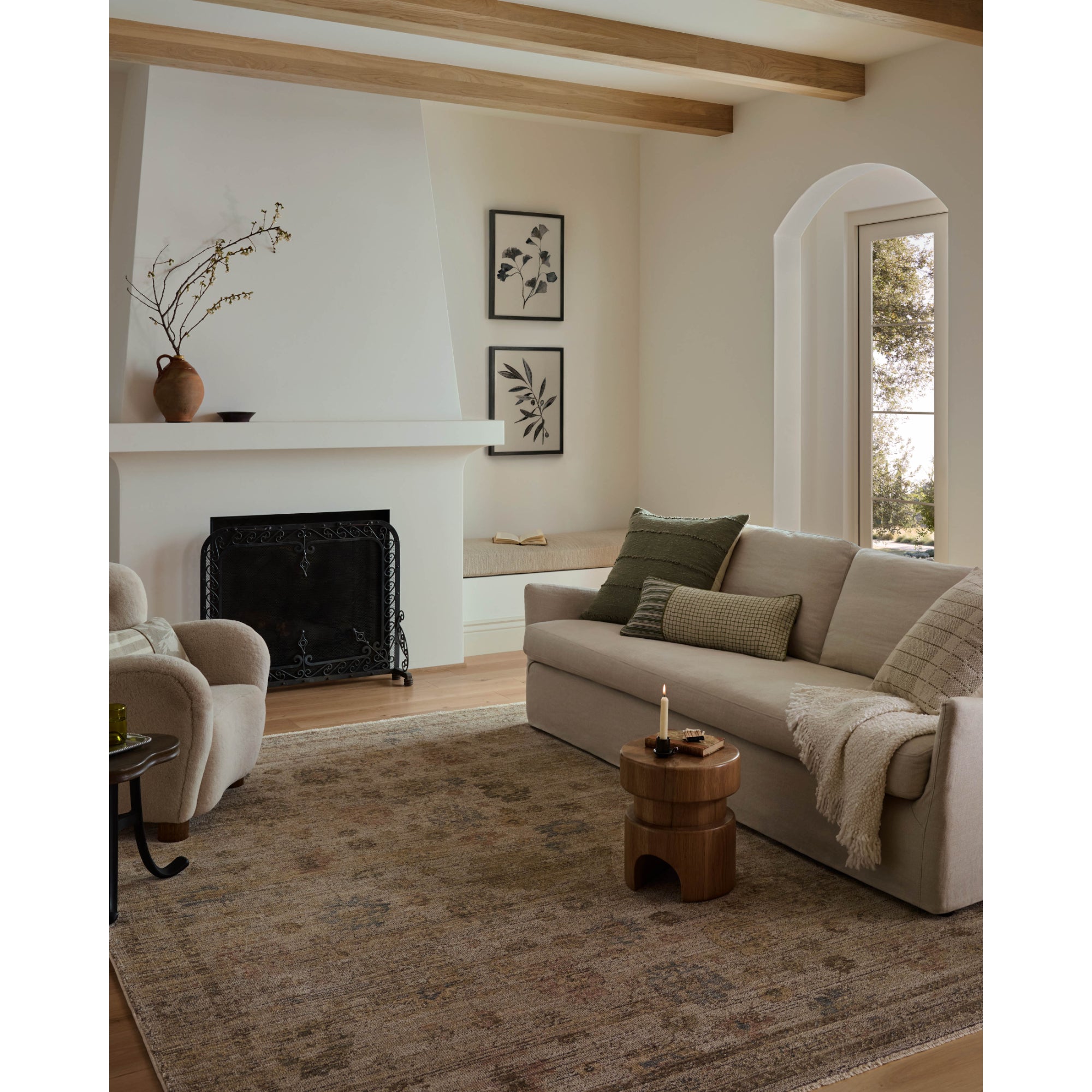 Loloi Priscilla Ivory/Multi Rug