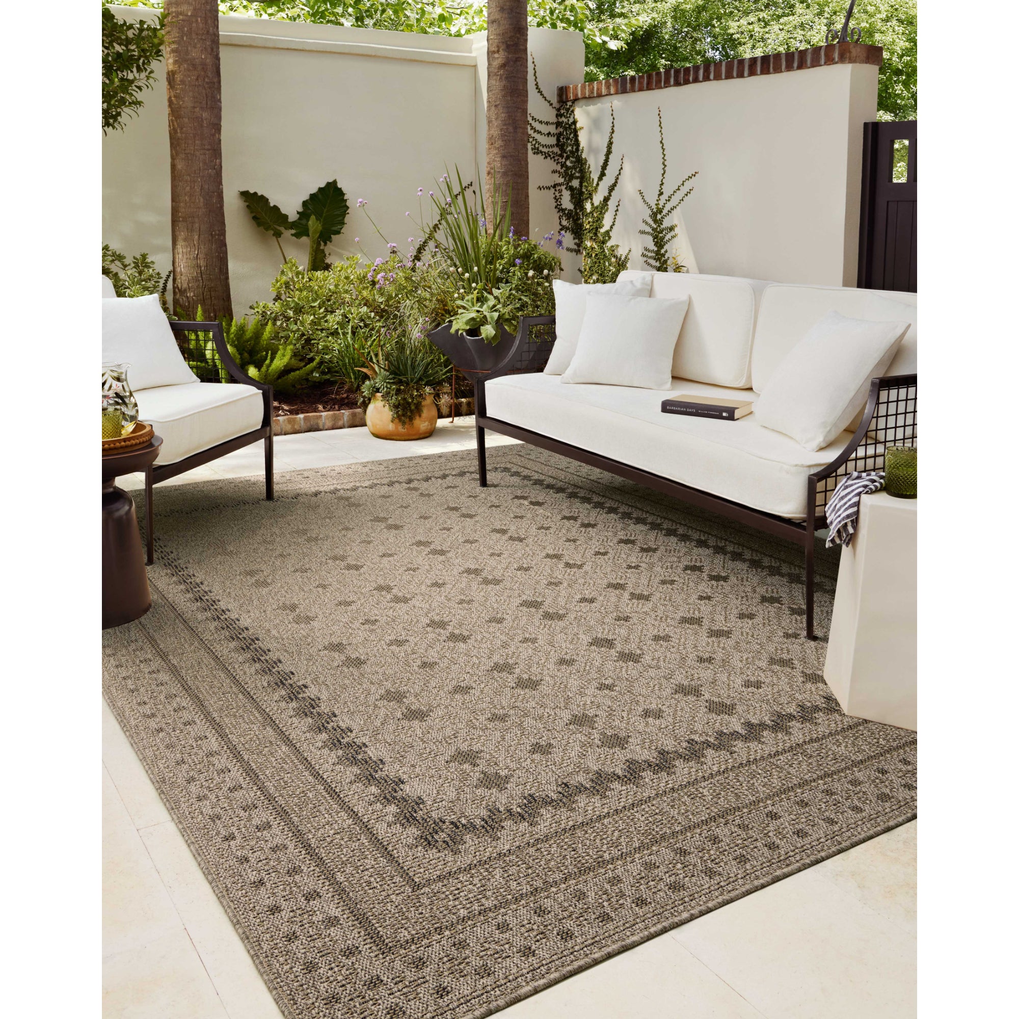 Chris Loves Julia x Loloi Providence Charcoal/Dove Rug