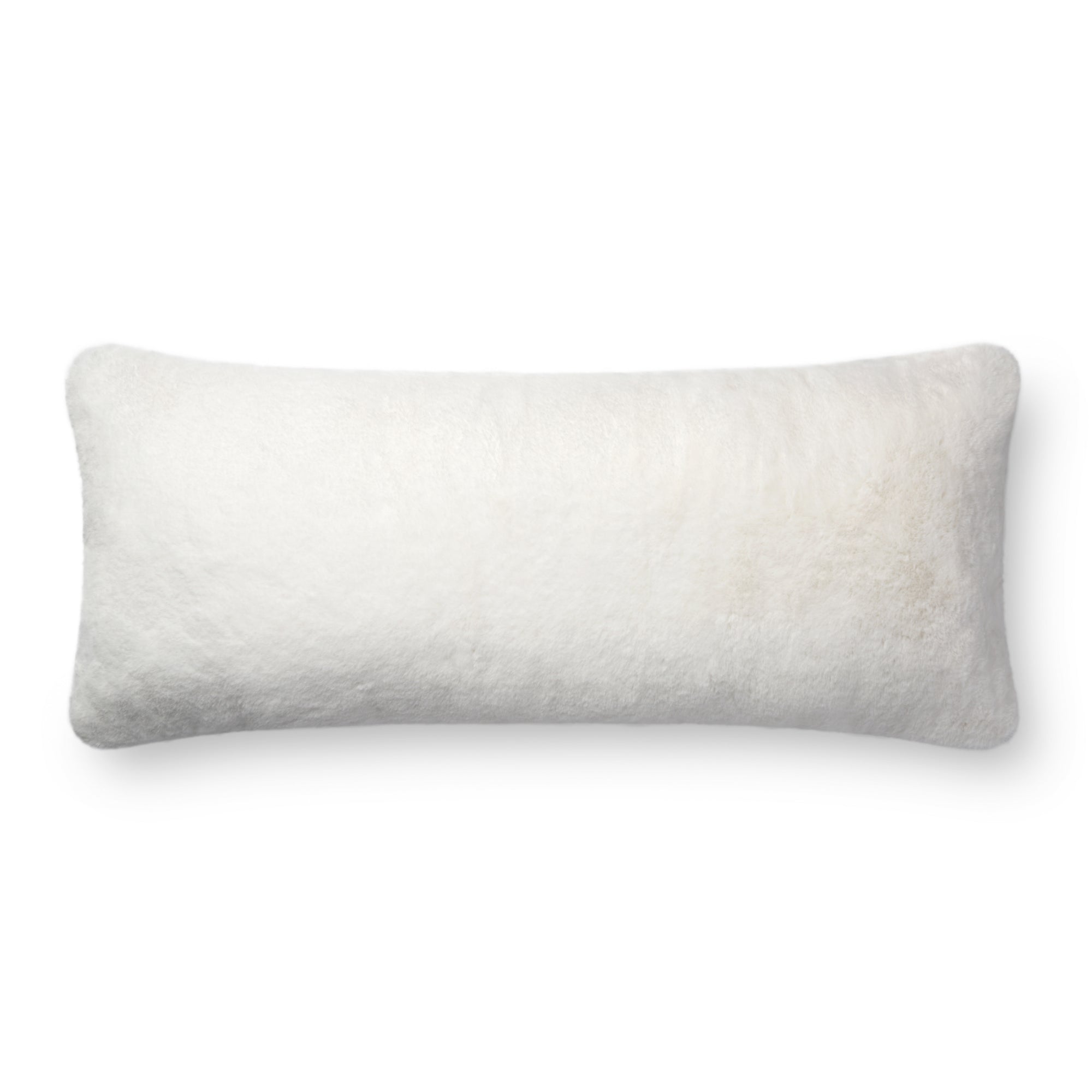 Loloi P0710 White Cover with Poly Pillow