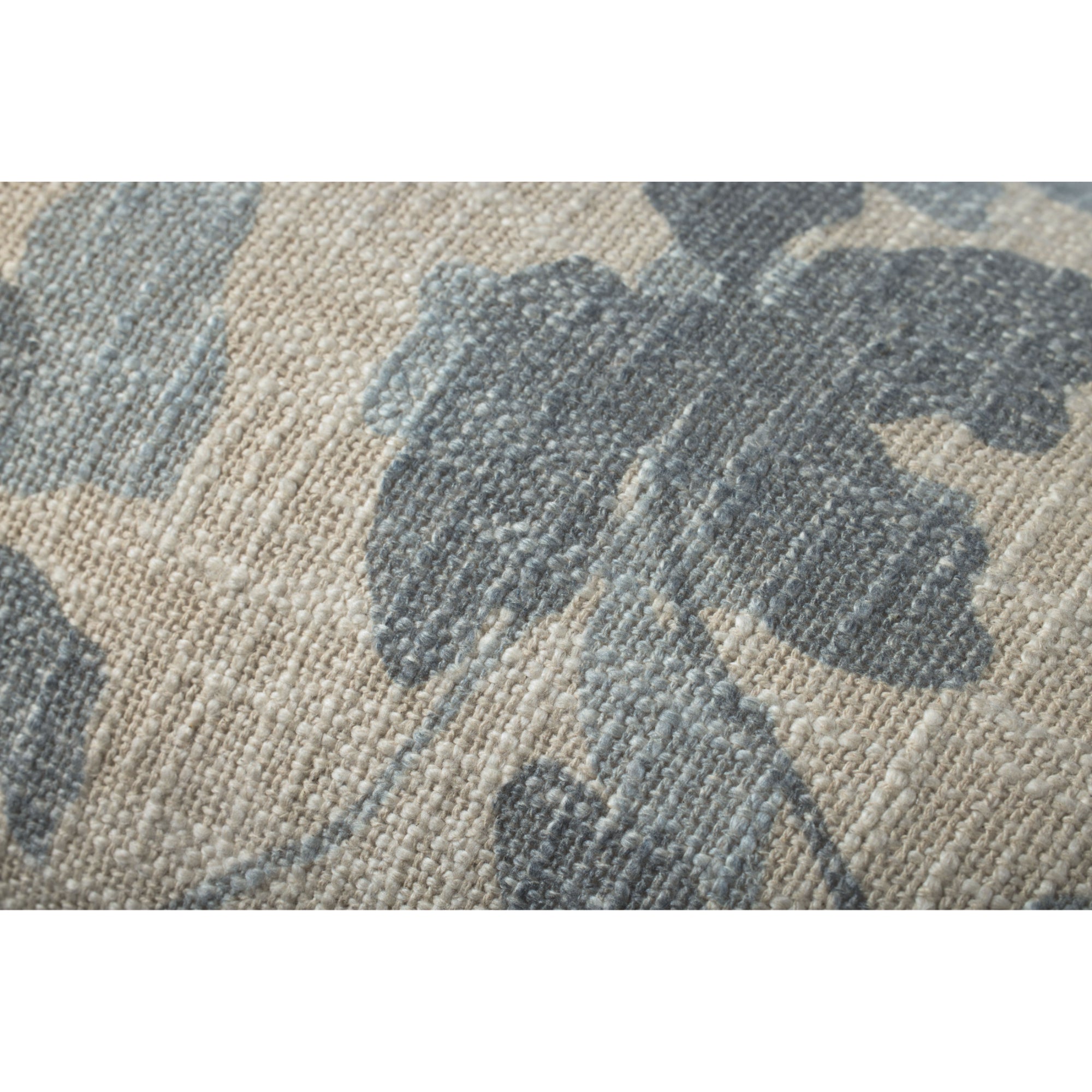 Brigette Romanek PBR0008 Blue/Natural 13'' x 21'' Cover with Poly Pillow