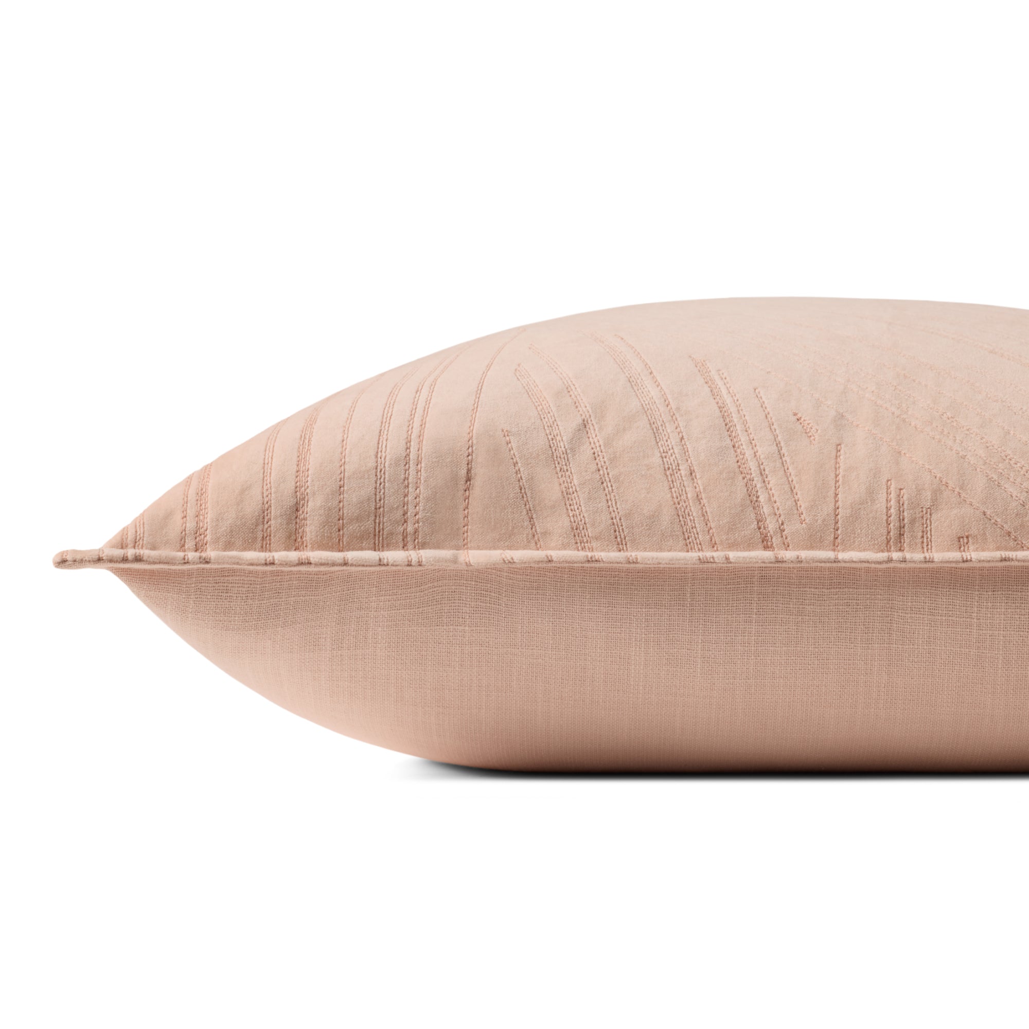 Brigette Romanek x Loloi PBR0021 26" x 26" Cover with Poly Pillow
