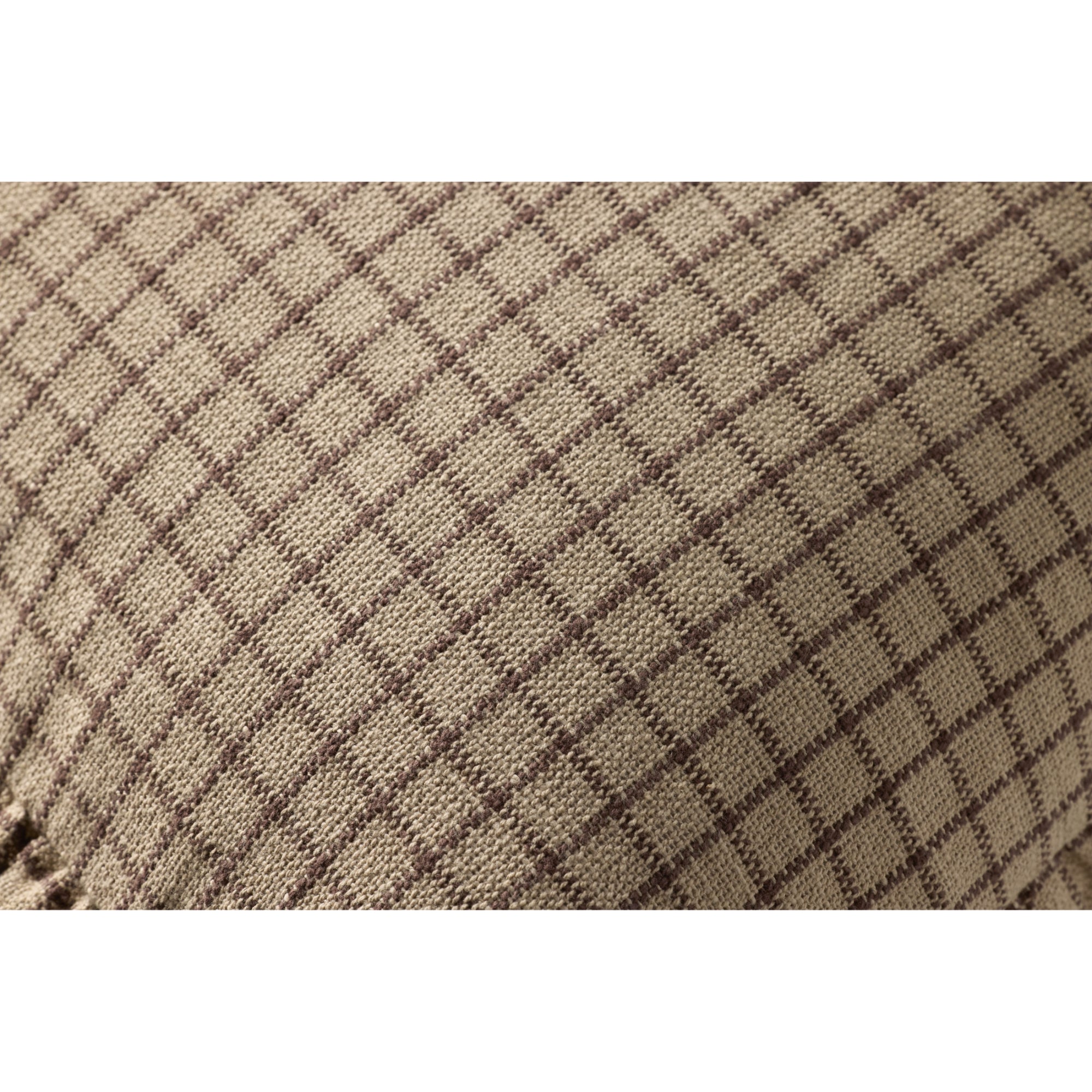 Chris Loves Julia x Loloi Dinah Mushroom 22'' x 22'' Cover with Poly Pillow