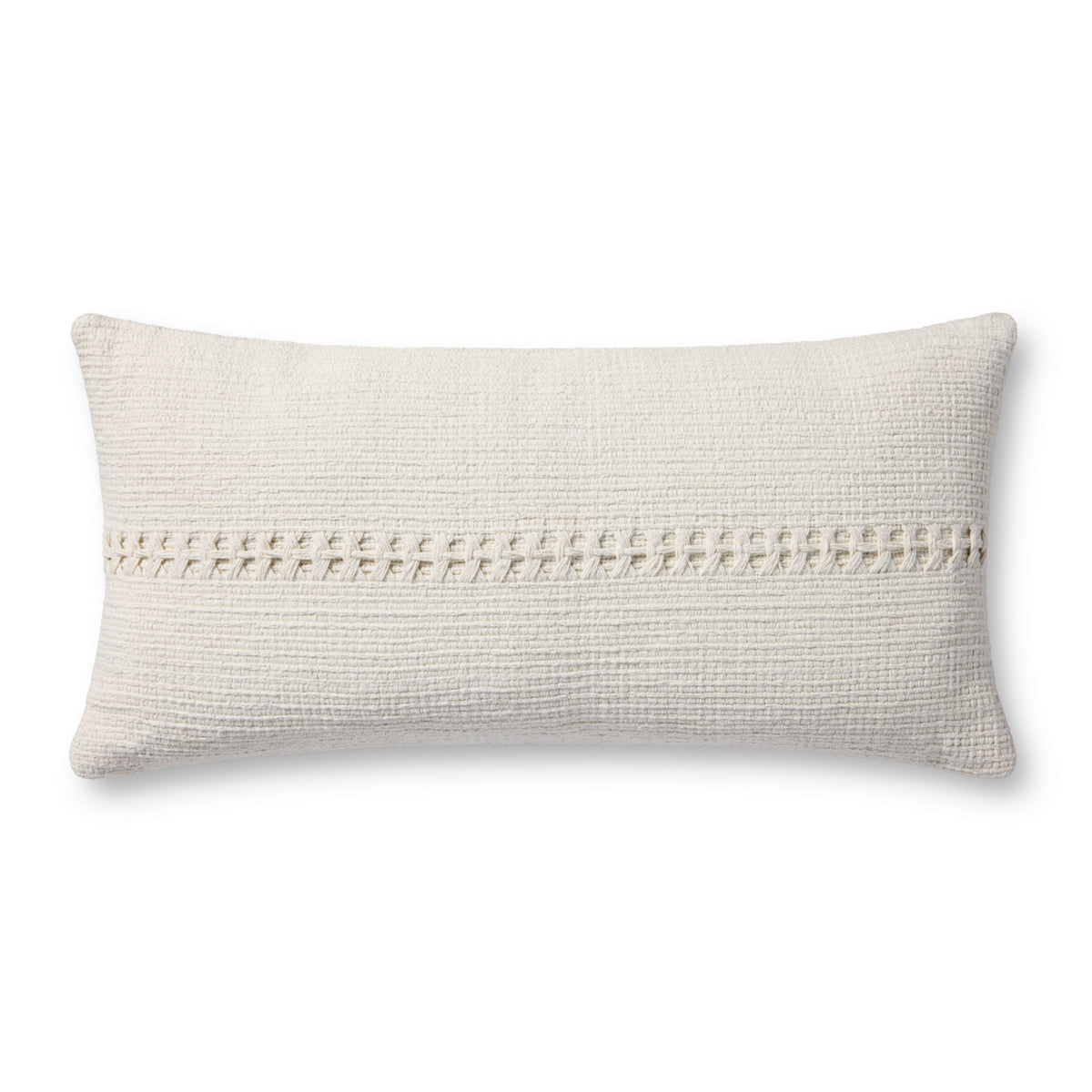Chris Loves Julia x Loloi Harvey 12'' x 27'' Cover with Poly Pillow