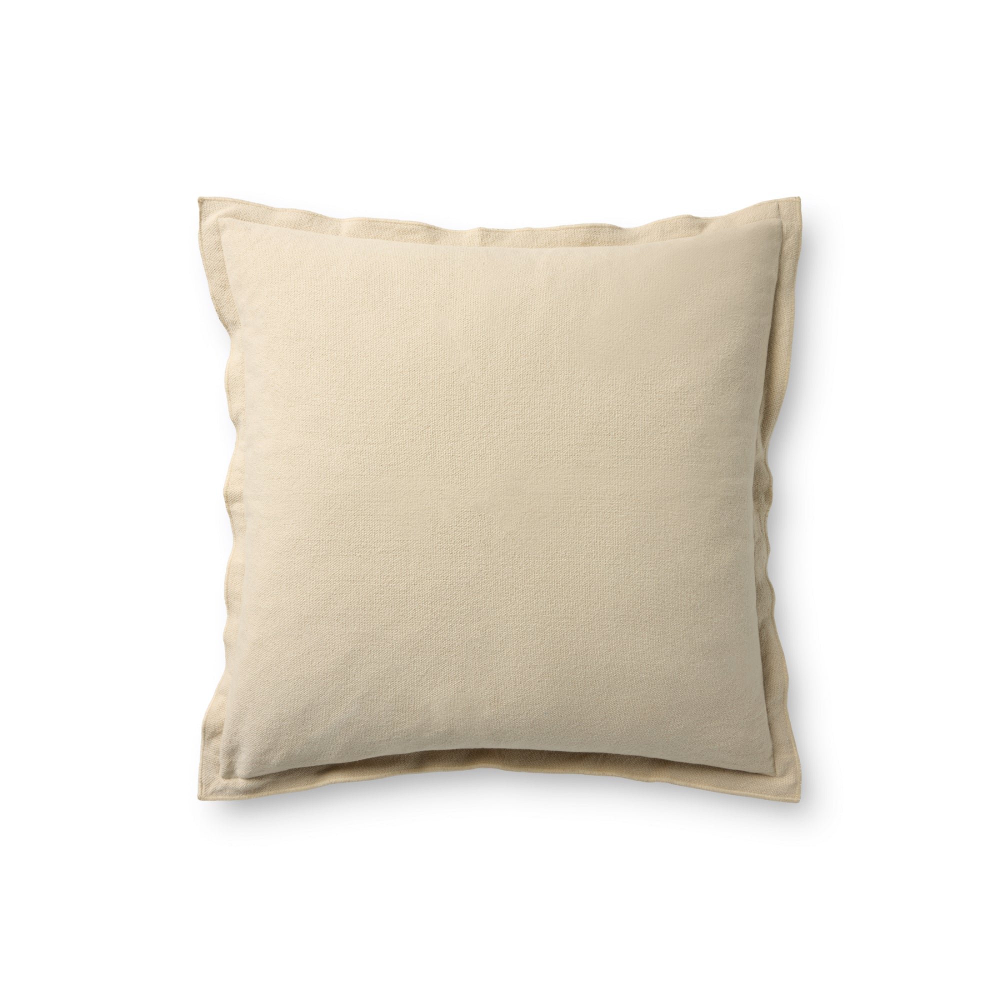 Leanne Ford x Loloi Captain Ivory Cover with Poly Pillow