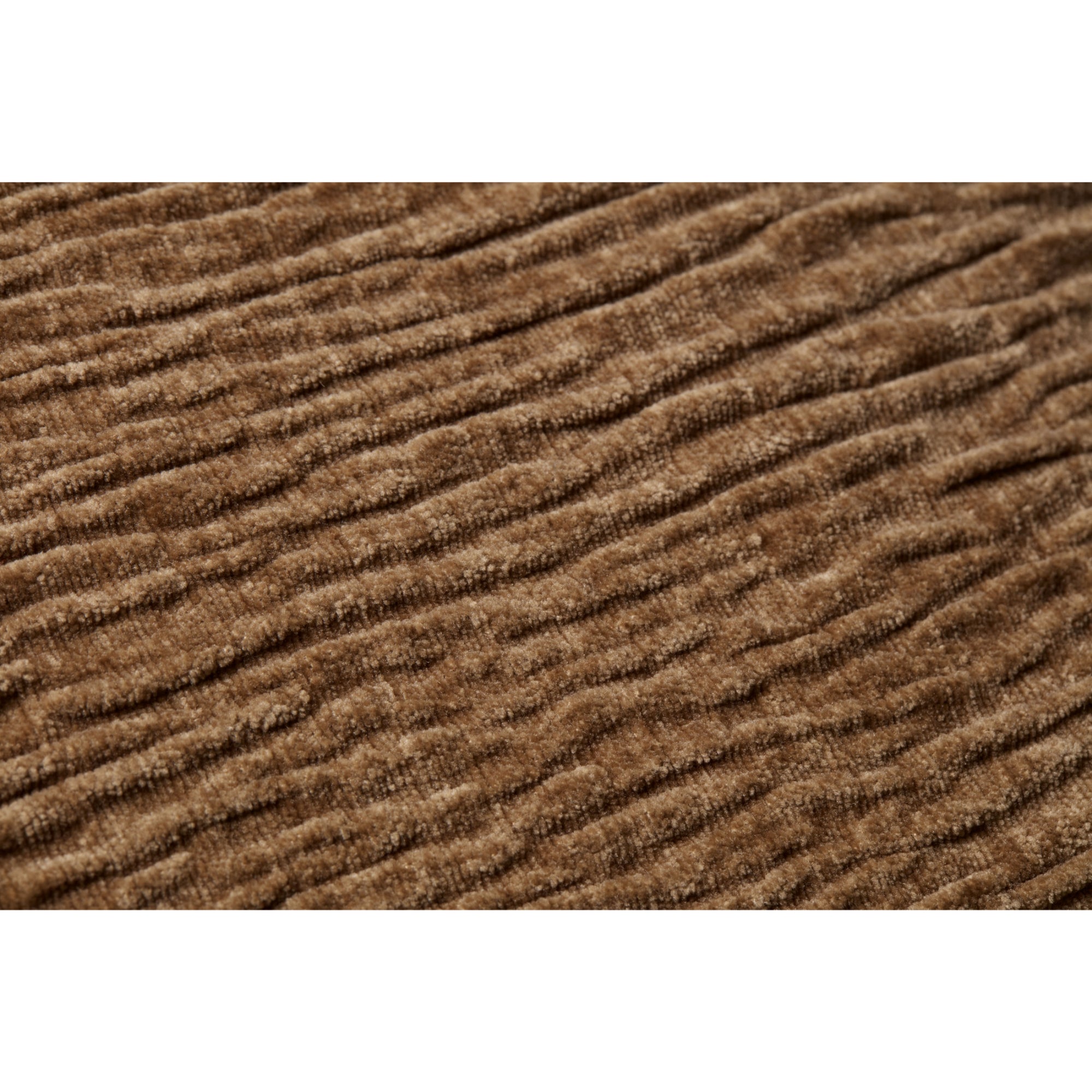 Loloi Brown Cover with Poly Pillow