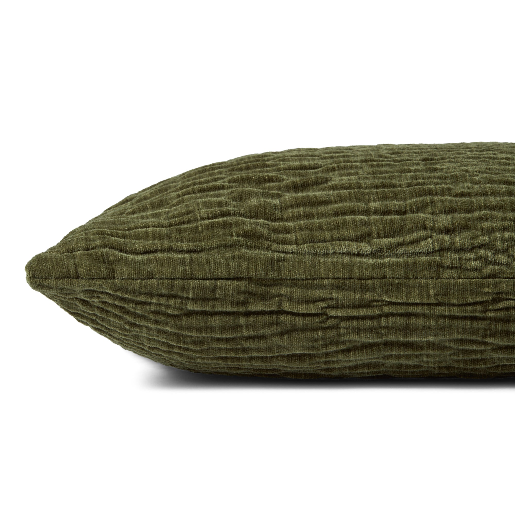 Loloi Olive Cover with Poly Pillow