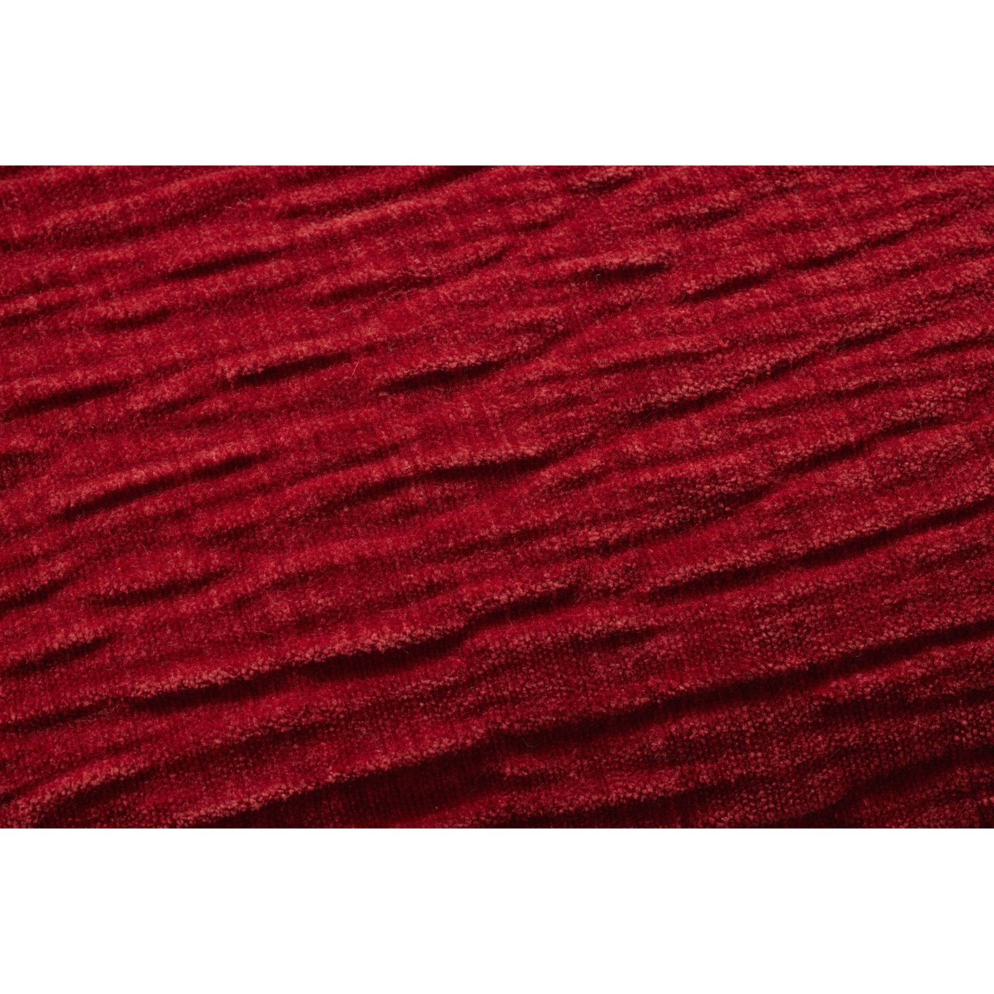 Loloi Red Cover with Poly Pillow