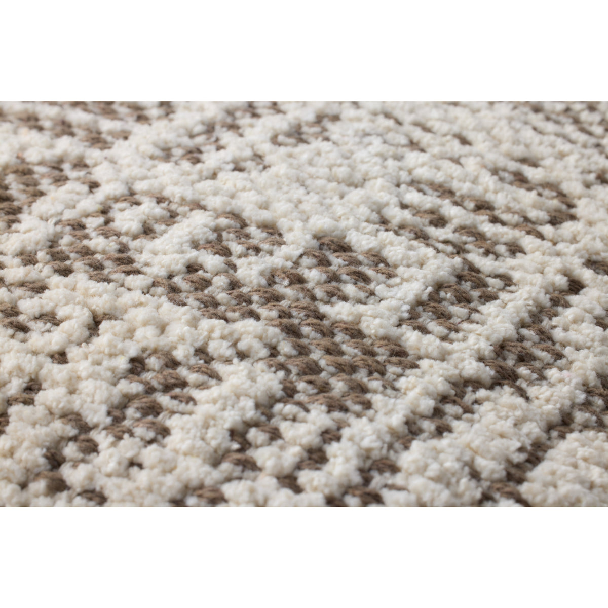 Loloi PLL0141 Dark Taupe/Ivory Cover with Poly Pillow by Loloi