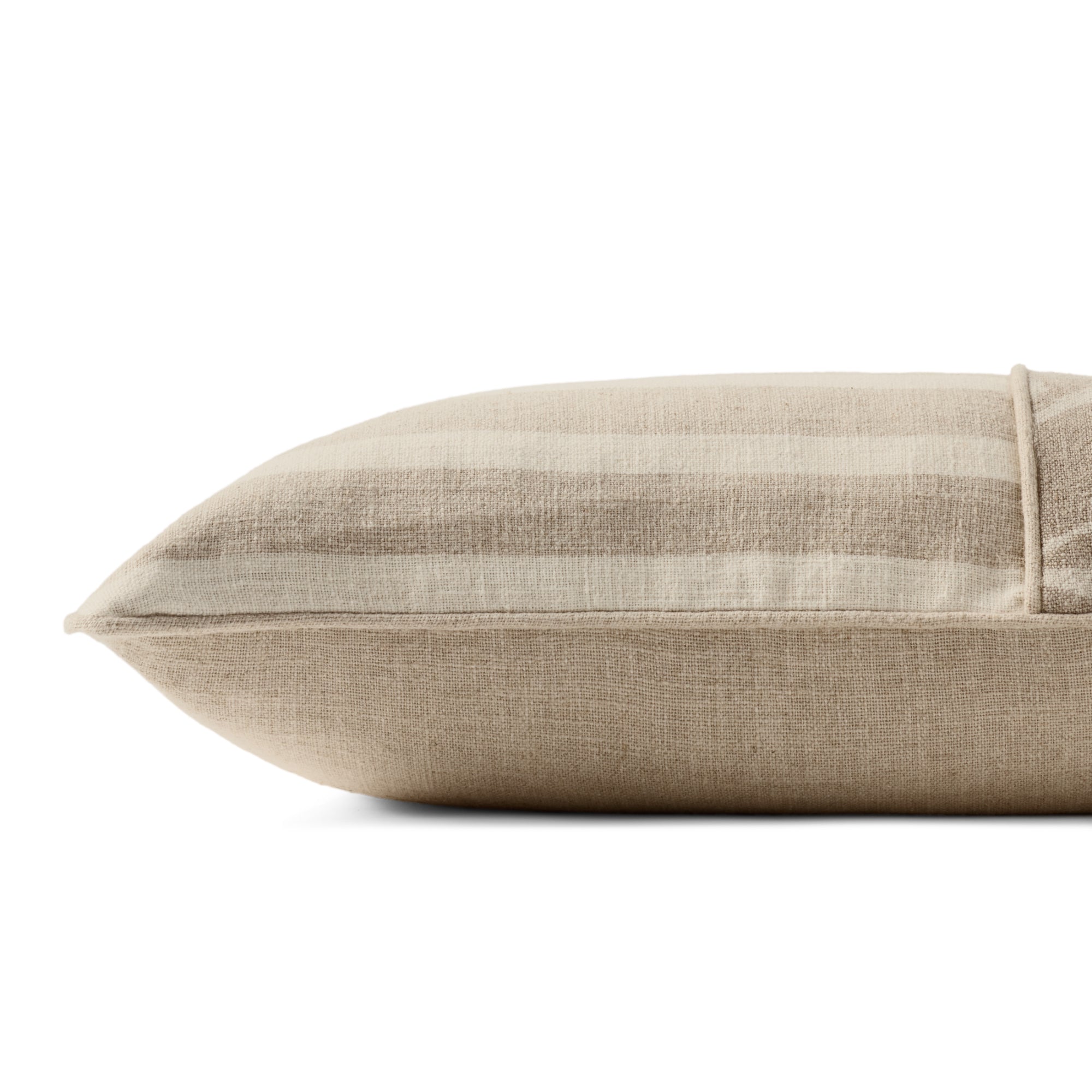 Loloi PLL0206 Natural 13'' x 21'' Cover with Poly Pillow
