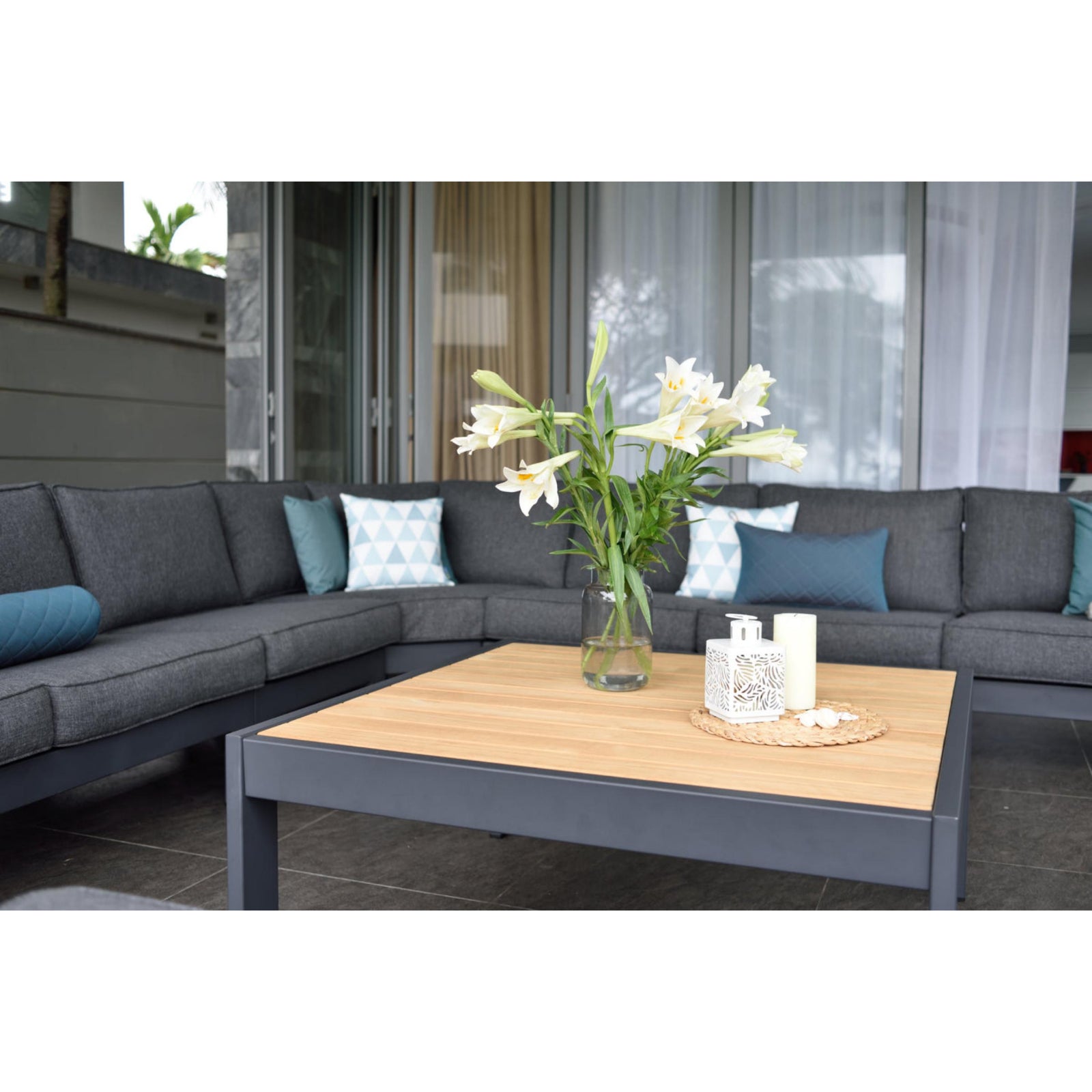 Palau 4 Piece Sectional Seating Set