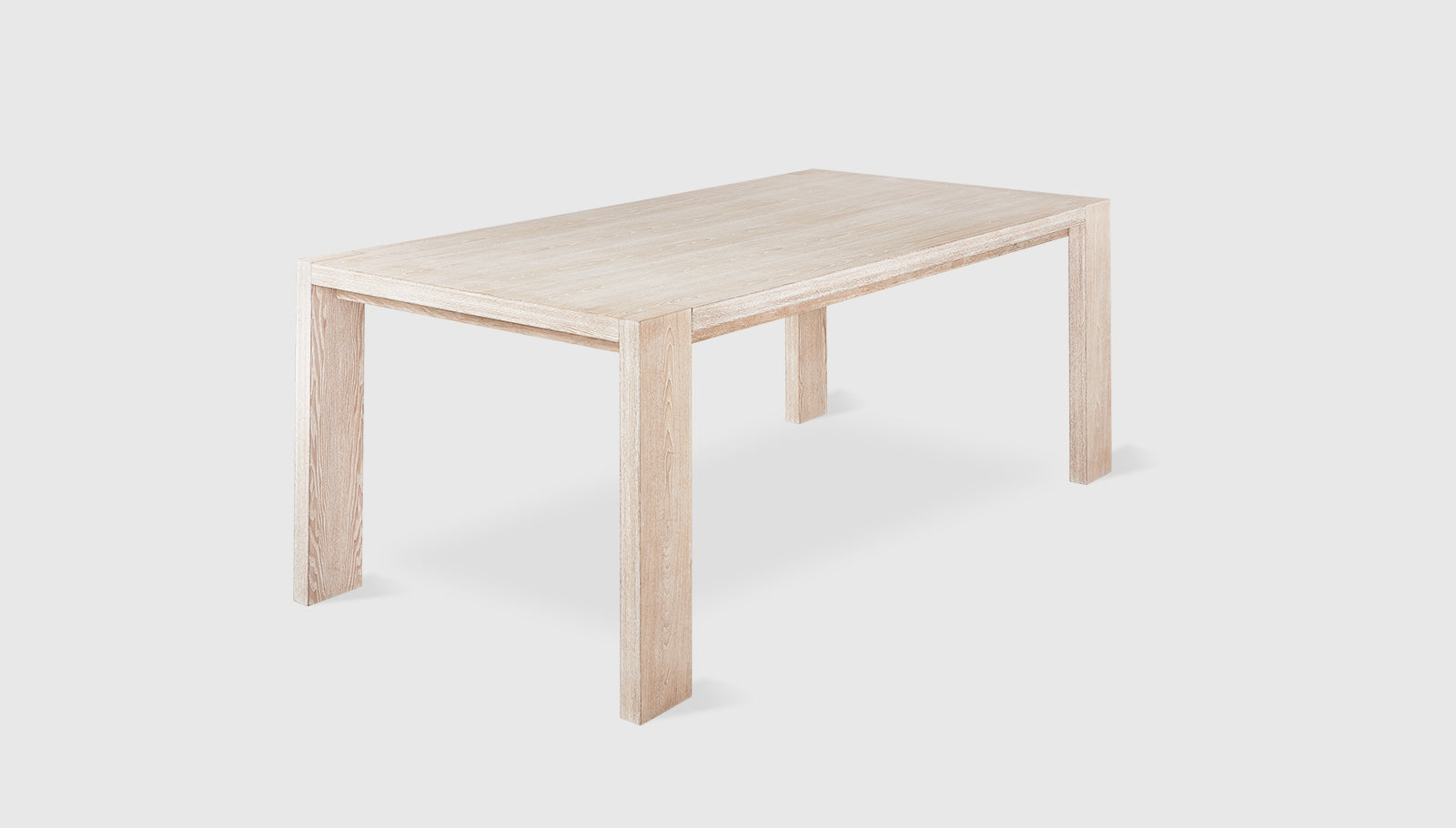 Plank Table White Wash AshDining Table Gus* White Wash Ash Four Hands, Mid Century Modern Furniture, Old Bones Furniture Company, Old Bones Co, Modern Mid Century, Designer Furniture, https://www.oldbonesco.com/