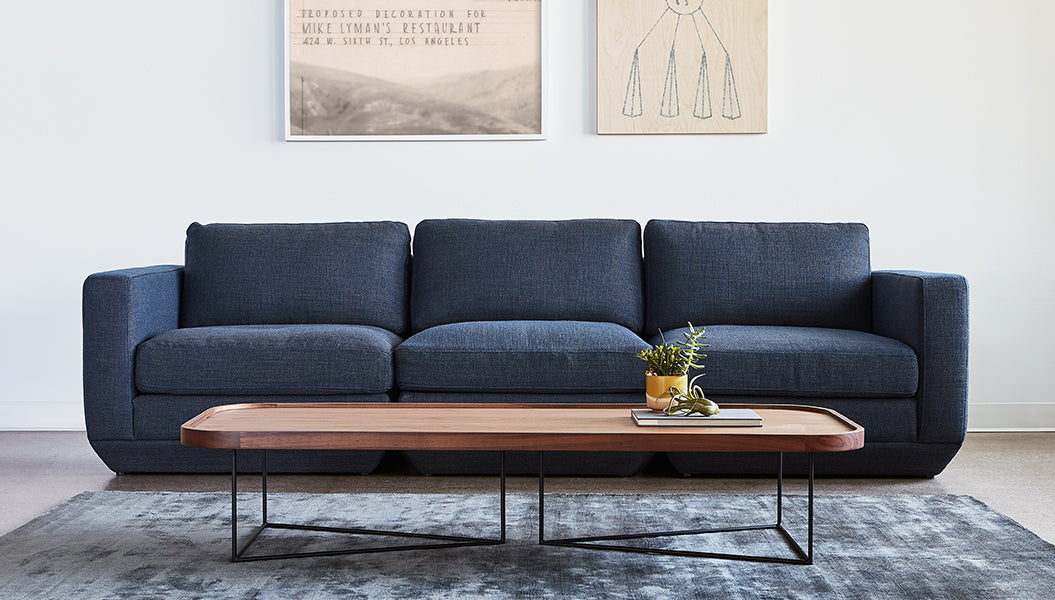 Podium Modular 2PC Sofa Sofa Gus* Four Hands, Mid Century Modern Furniture, Old Bones Furniture Company, Old Bones Co, Modern Mid Century, Designer Furniture, https://www.oldbonesco.com/