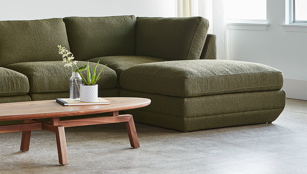 Podium Modular Ottoman Ottoman Gus* Four Hands, Mid Century Modern Furniture, Old Bones Furniture Company, Old Bones Co, Modern Mid Century, Designer Furniture, https://www.oldbonesco.com/