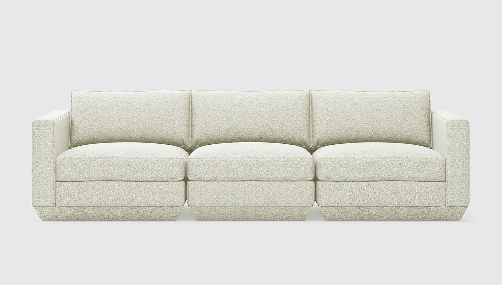 Podium Modular 3PC Sofa Copenhagen FossilSofa Gus* Copenhagen Fossil Four Hands, Mid Century Modern Furniture, Old Bones Furniture Company, Old Bones Co, Modern Mid Century, Designer Furniture, https://www.oldbonesco.com/