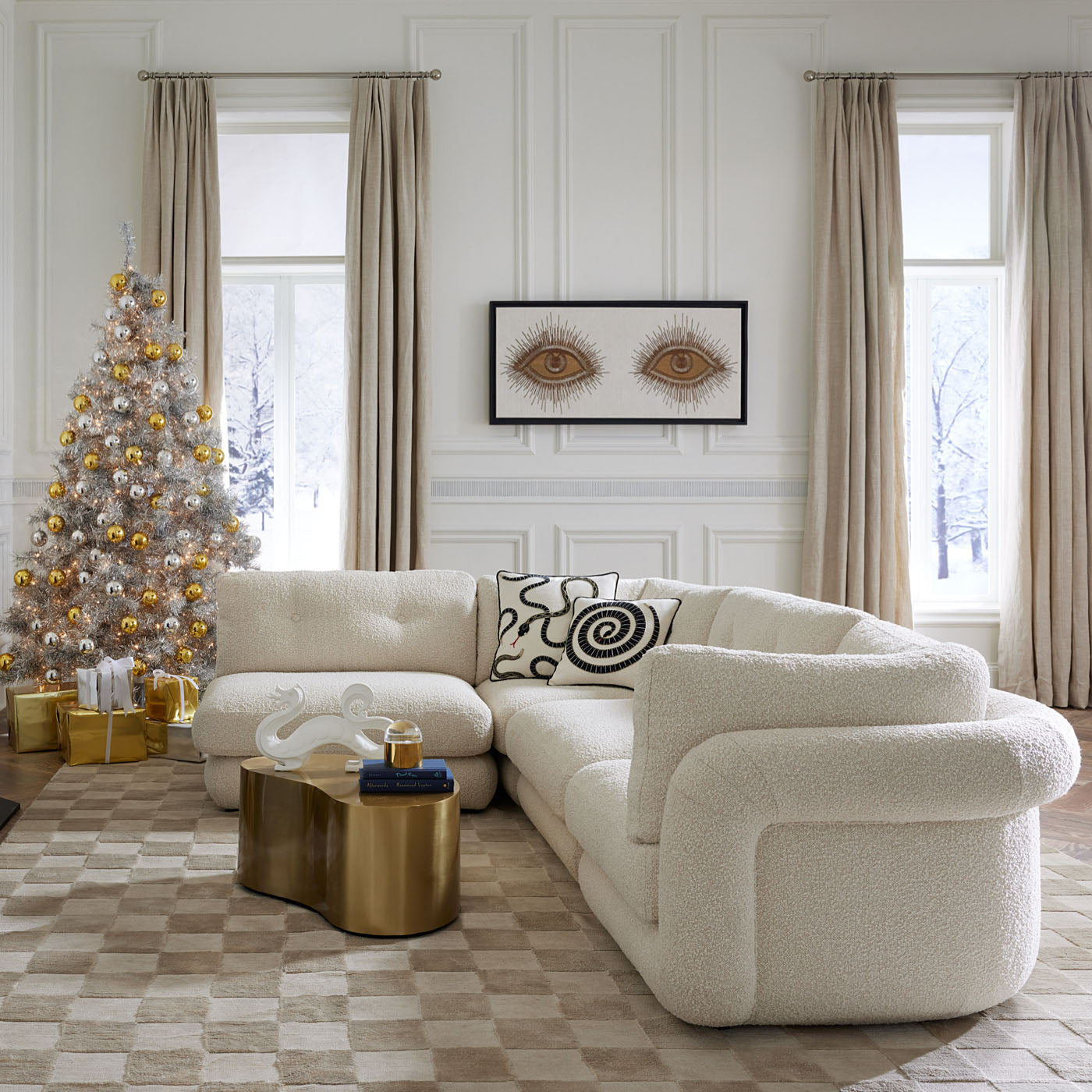 Pompidou 120" Modular Four-Piece Sectional Sectionals Jonathan Adler , Black Friday Sale Jonathan Adler Furniture Sale, Old Bones Co, Mid Century Furniture Sale, Four Hands Furniture, Black Friday Sale Pompidou 120" Modular Four-Piece Sectional,Gus Sale, Perigold Pompidou 120" Modular Four-Piece Sectional Sectionals Black Friday Sale , Perigold Sale Pompidou 120" Modular Four-Piece Sectional,Pompidou 120" Modular Four-Piece Sectional Lulu and Georgia, Burke Decor Sale Pompidou 120" Modular Four-Piece Sectio