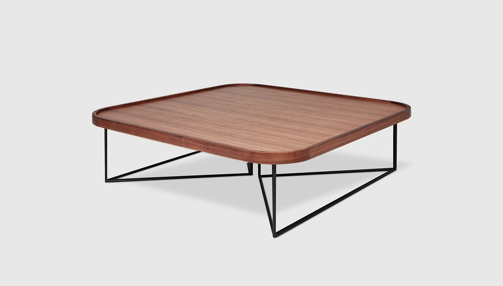 Porter Coffee Table - Square Natural WalnutCoffee Table Gus* Natural Walnut Four Hands, Mid Century Modern Furniture, Old Bones Furniture Company, Old Bones Co, Modern Mid Century, Designer Furniture, https://www.oldbonesco.com/