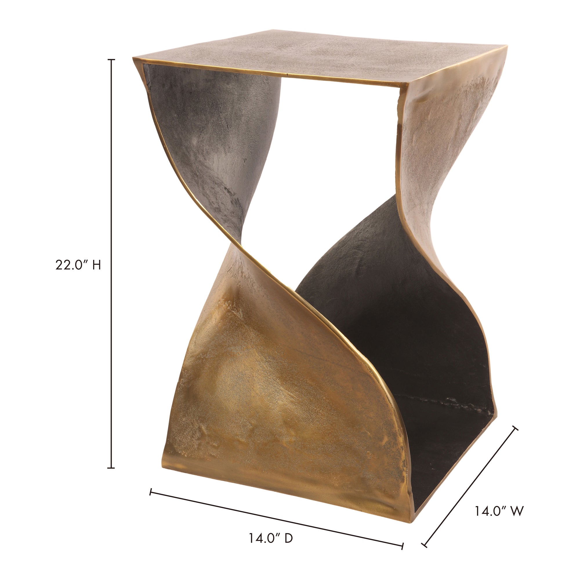 Twist Accent Table Accent Tables Moe's Four Hands, Mid Century Modern Furniture, Old Bones Furniture Company, Old Bones Co, Modern Mid Century, Designer Furniture, Furniture Sale, Warehouse Furniture Sale, Twist Accent Table Sale, https://www.oldbonesco.com/
