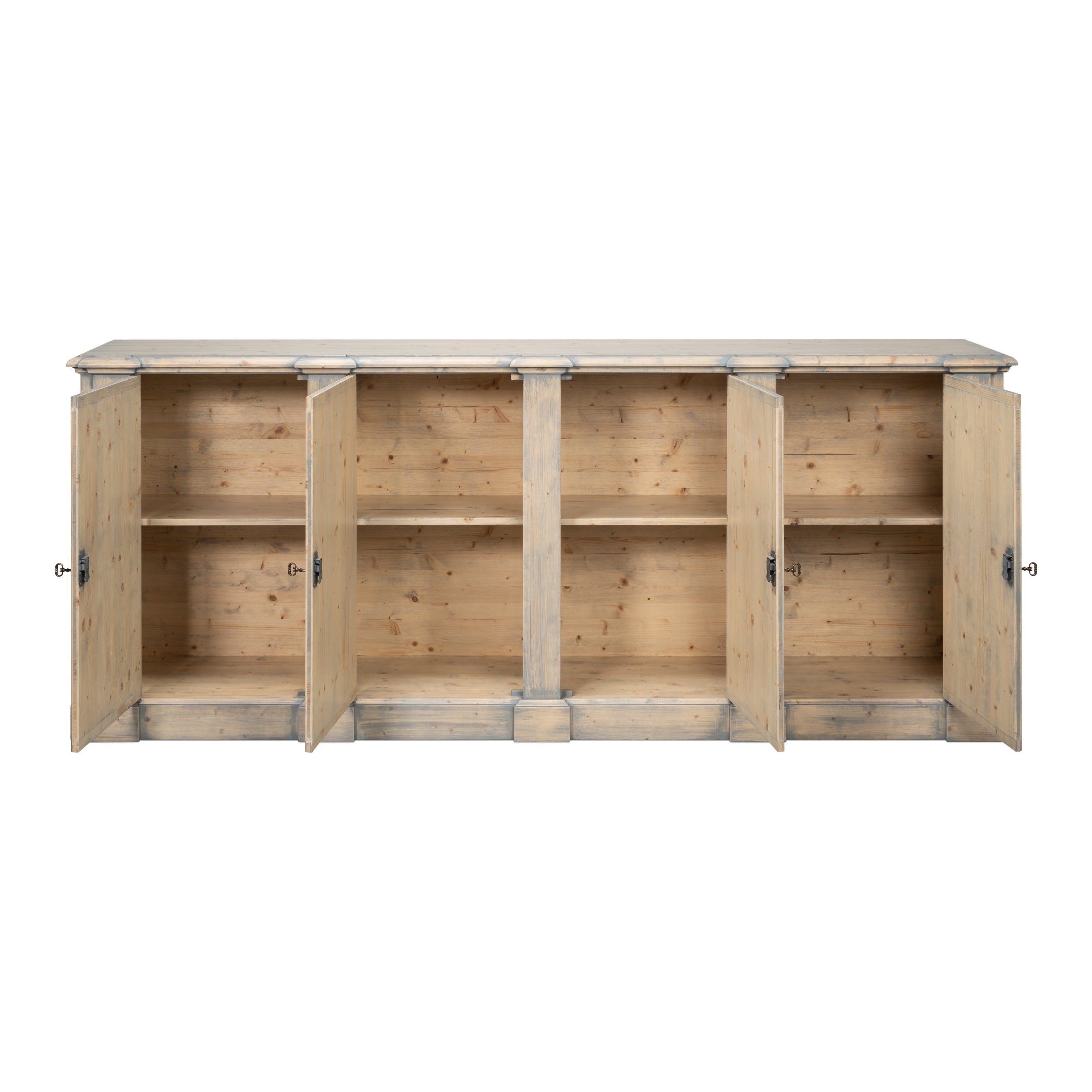 Crested Wall Cabinet