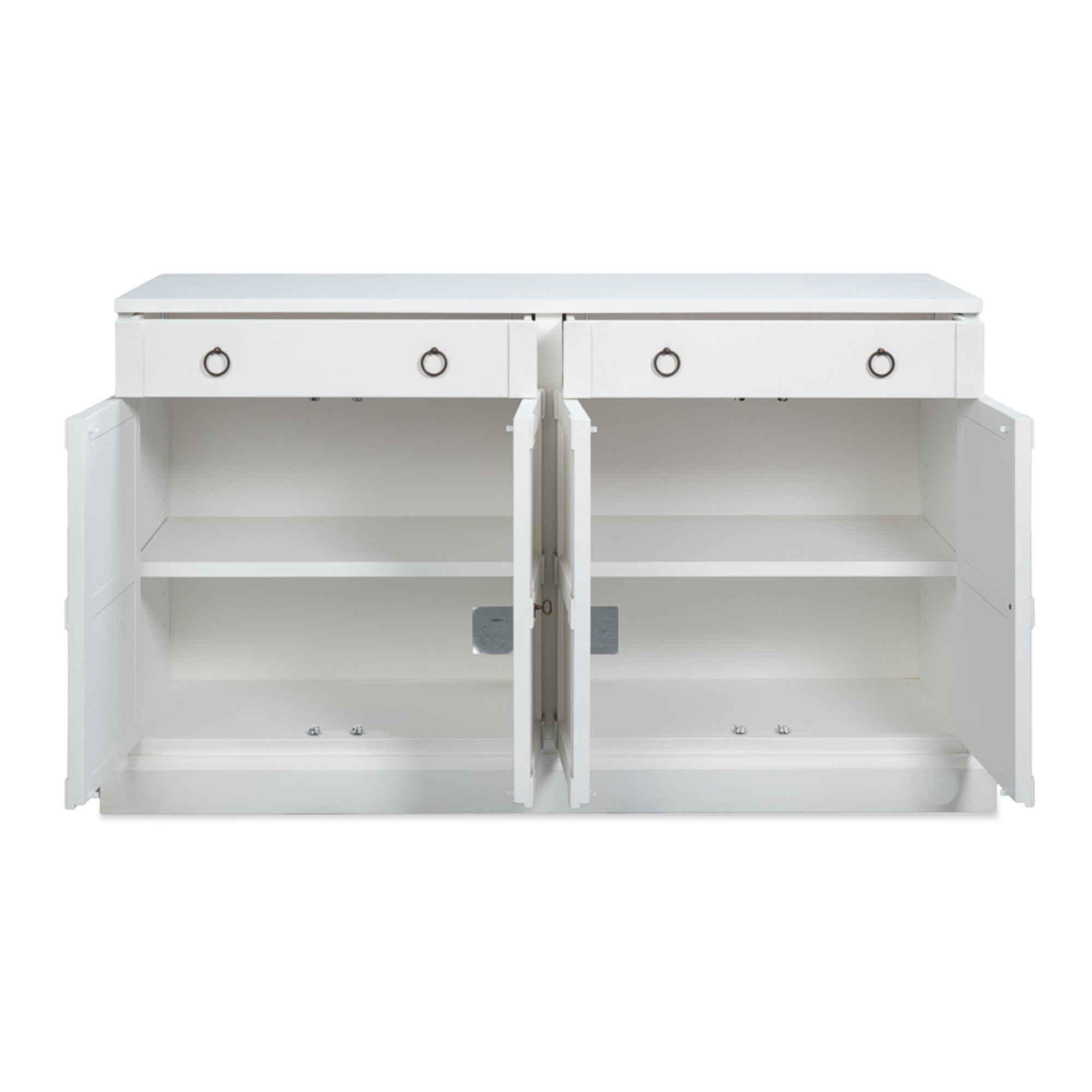 Center Media Base - Cortina White