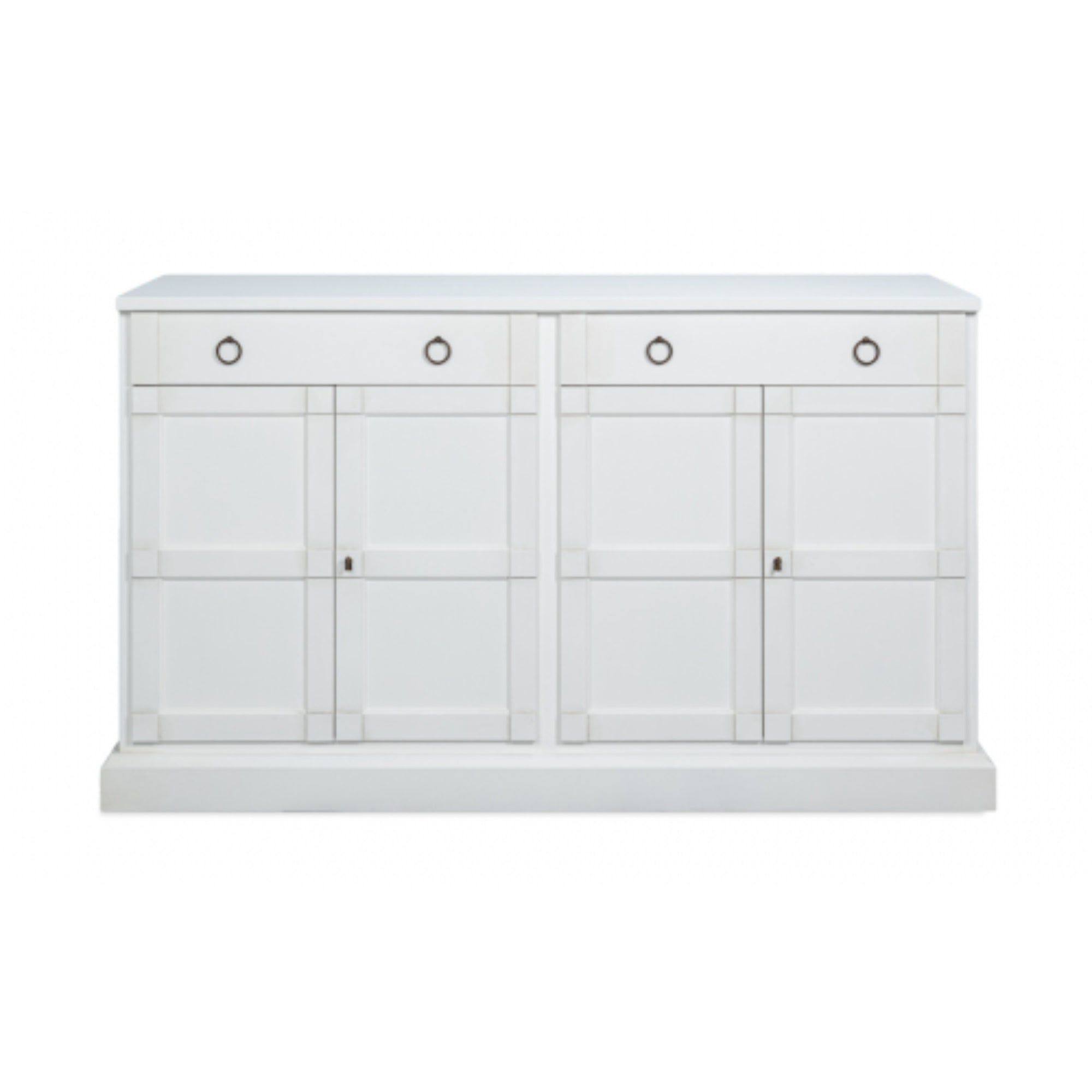 Center Media Base - Cortina White