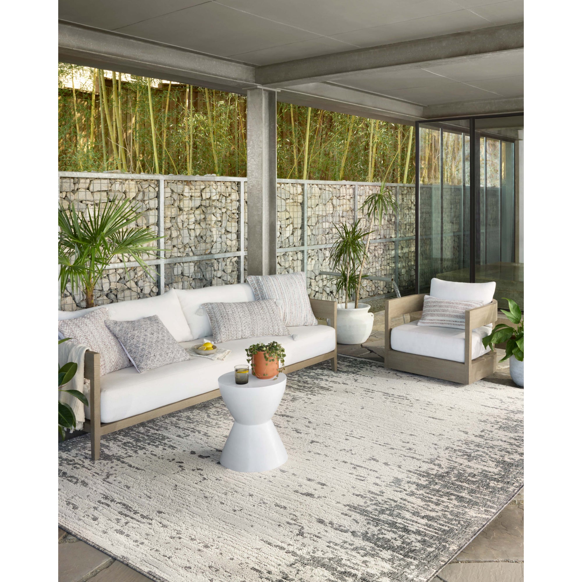 Loloi Rainier Ivory/Grey Rug