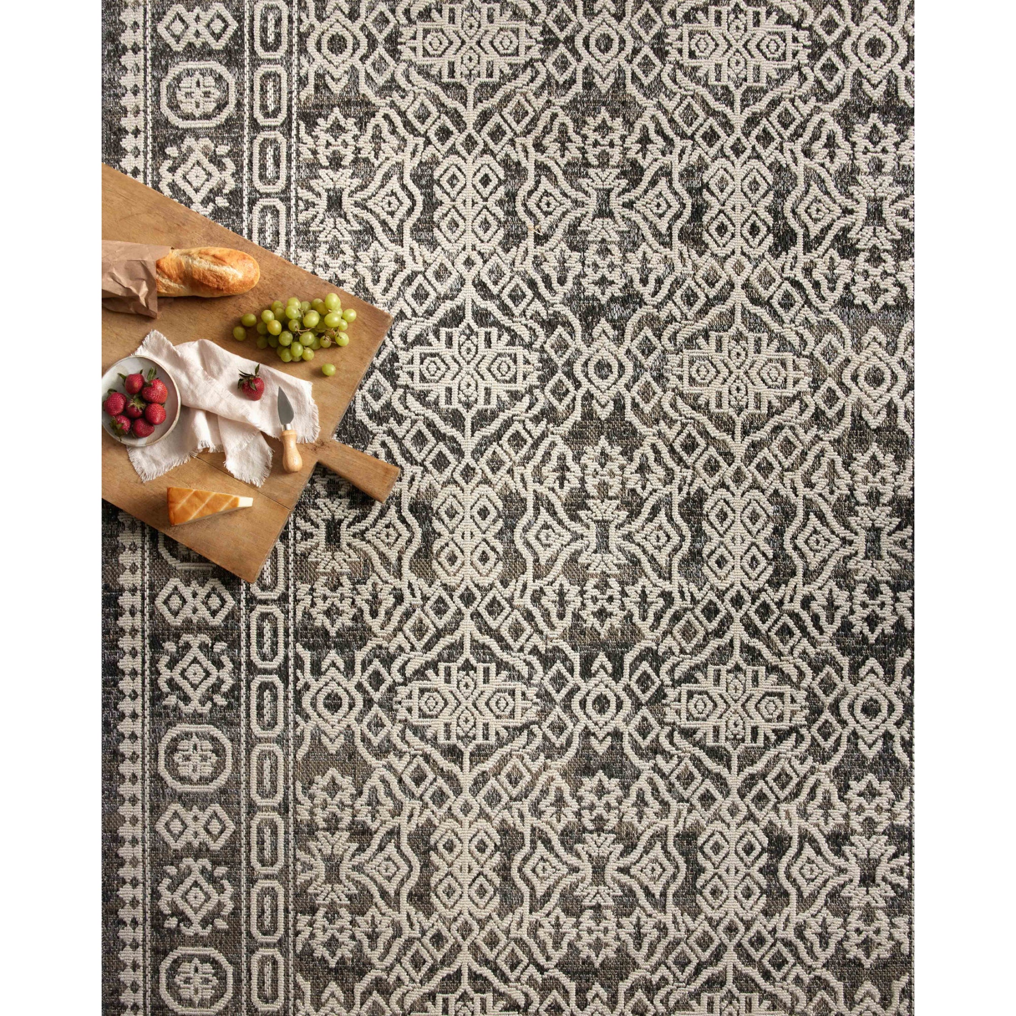 Loloi Rainier Pebble/Ivory Rug