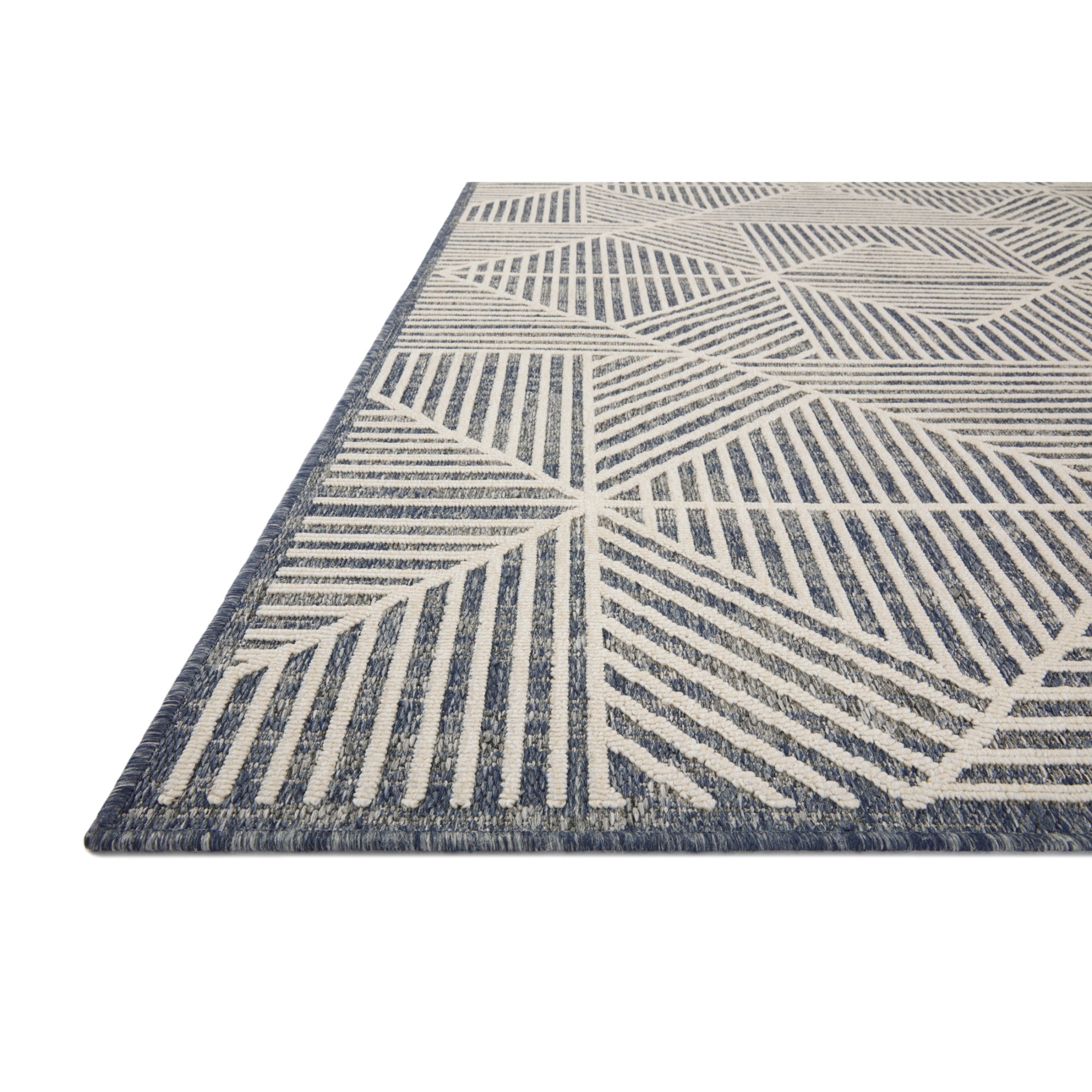 Loloi Rainier RAI-03 Denim/Ivory Rug