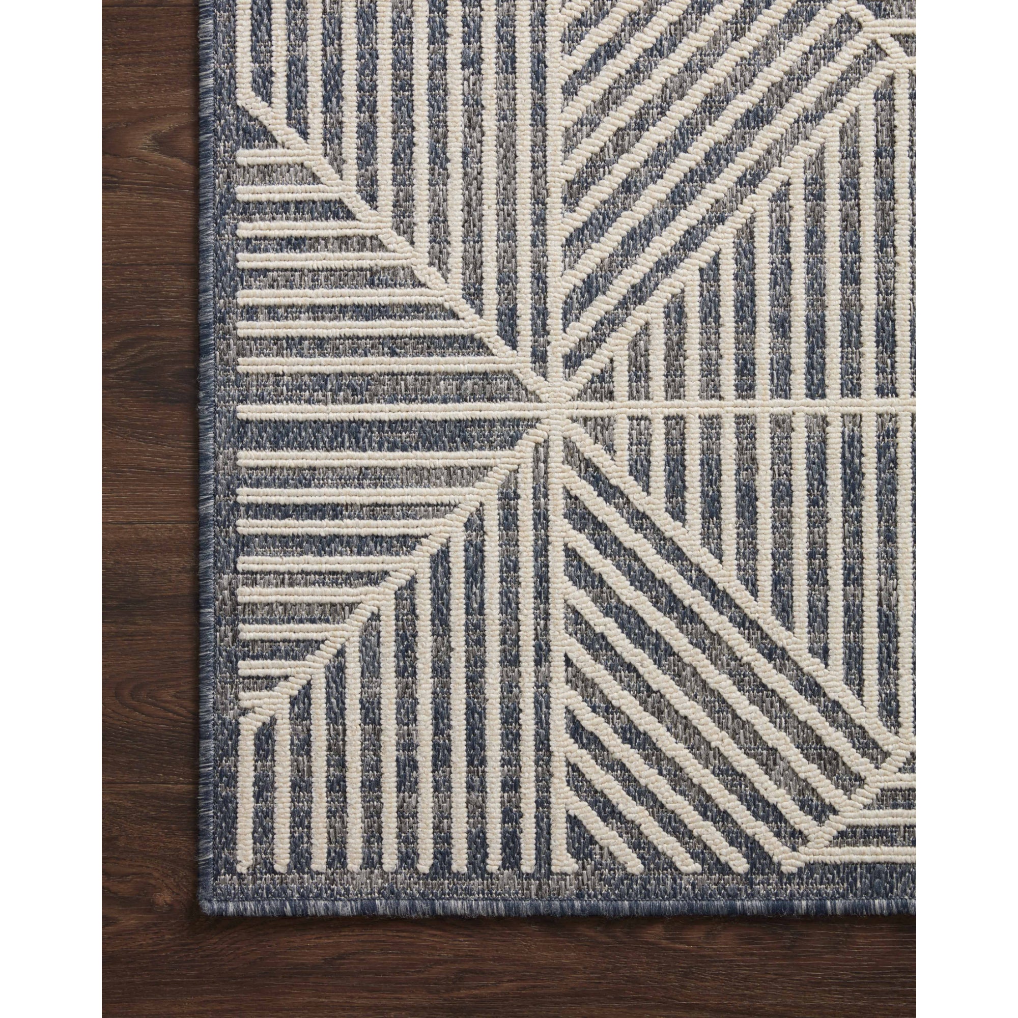 Loloi Rainier RAI-03 Denim/Ivory Rug