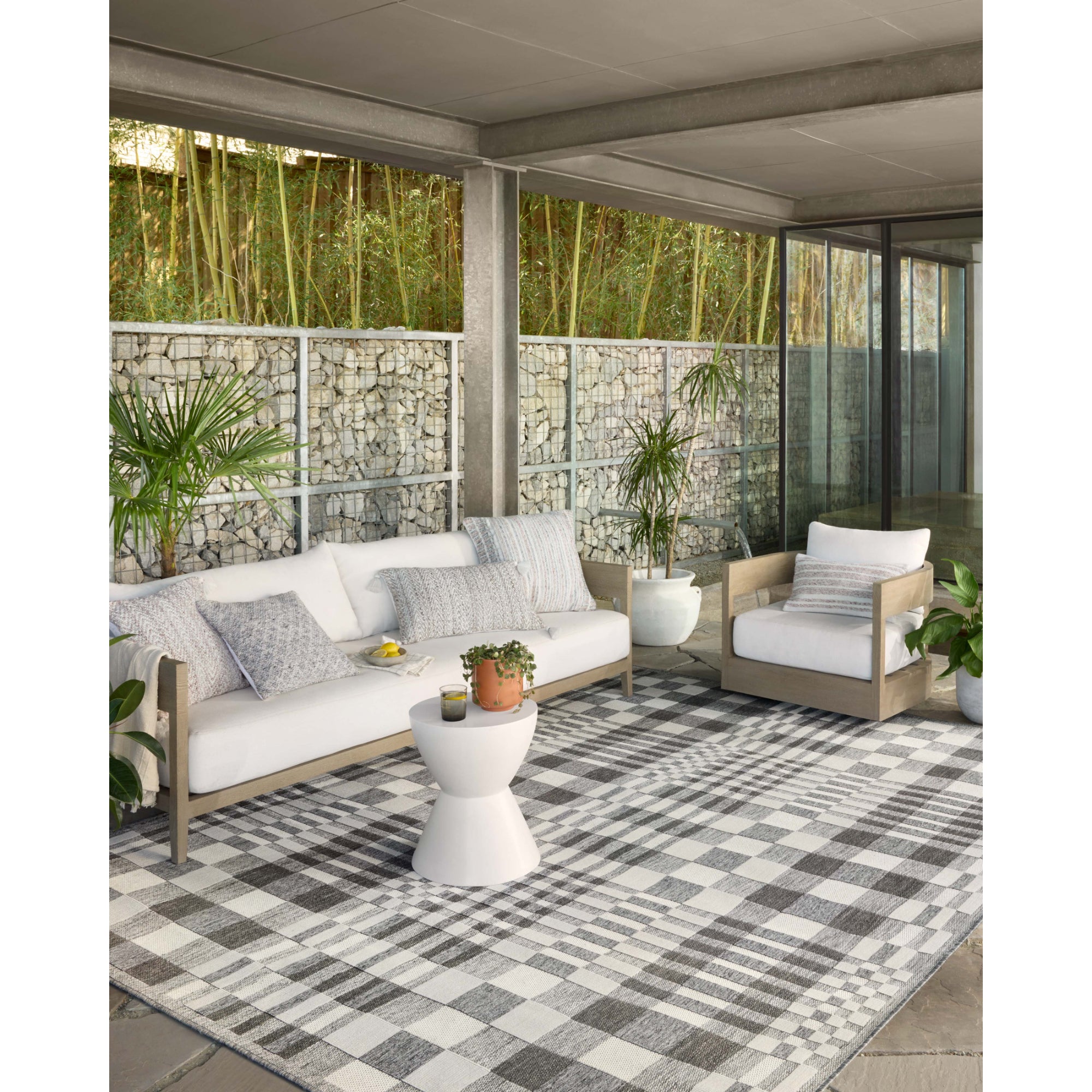 Loloi Rainier Ivory/Pebble Rug